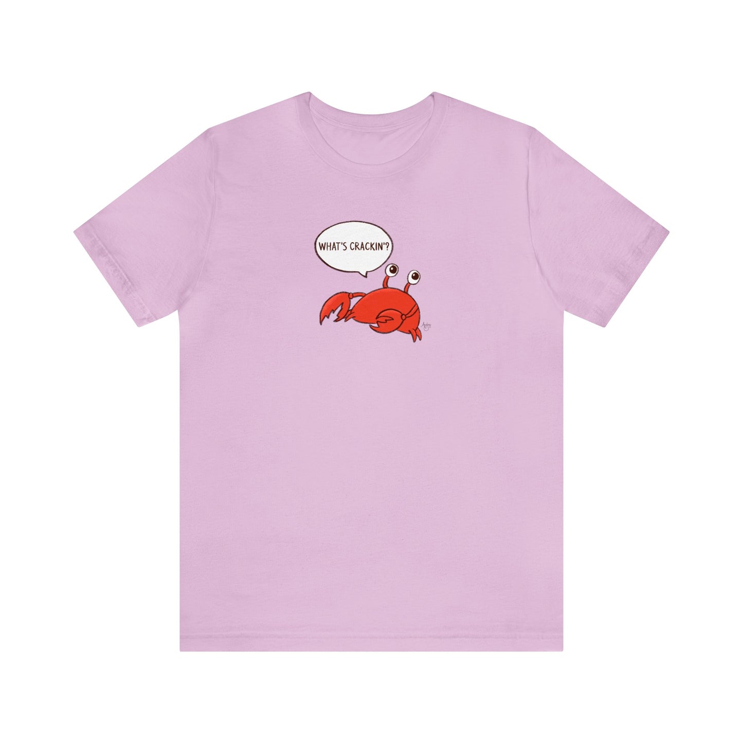 What's Crackin'? Crusty the Crab Series Premium Short Sleeve Tee