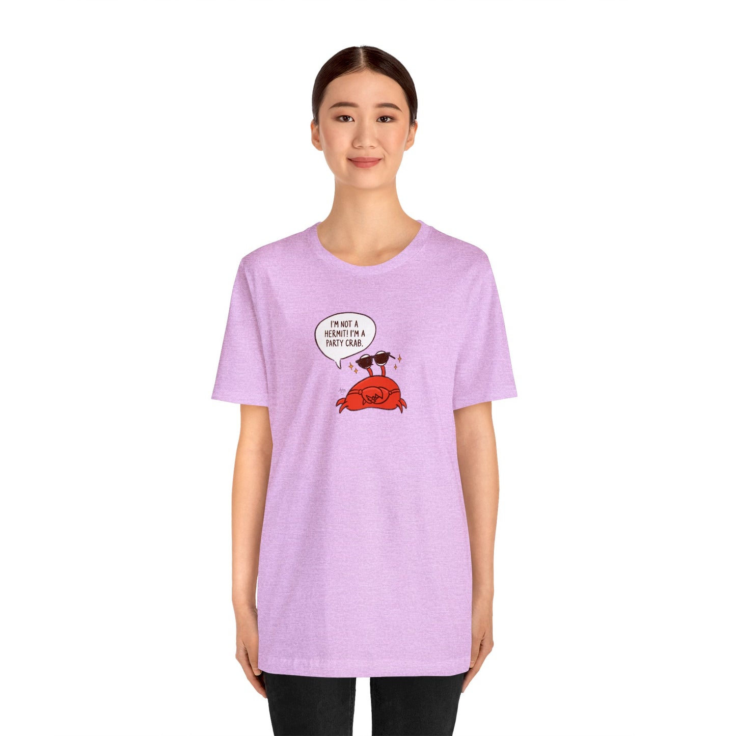 I'm A Party Crab! Crusty the Crab Series Premium Short Sleeve Tee