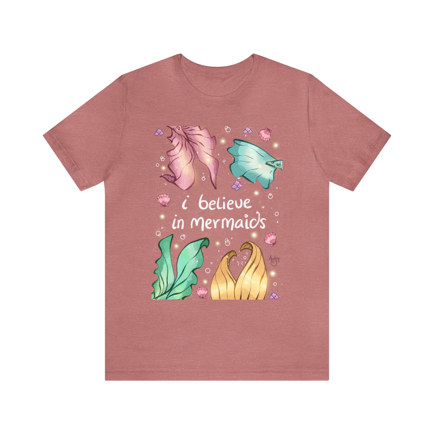 I Believe In Mermaids Premium Short Sleeve Tee