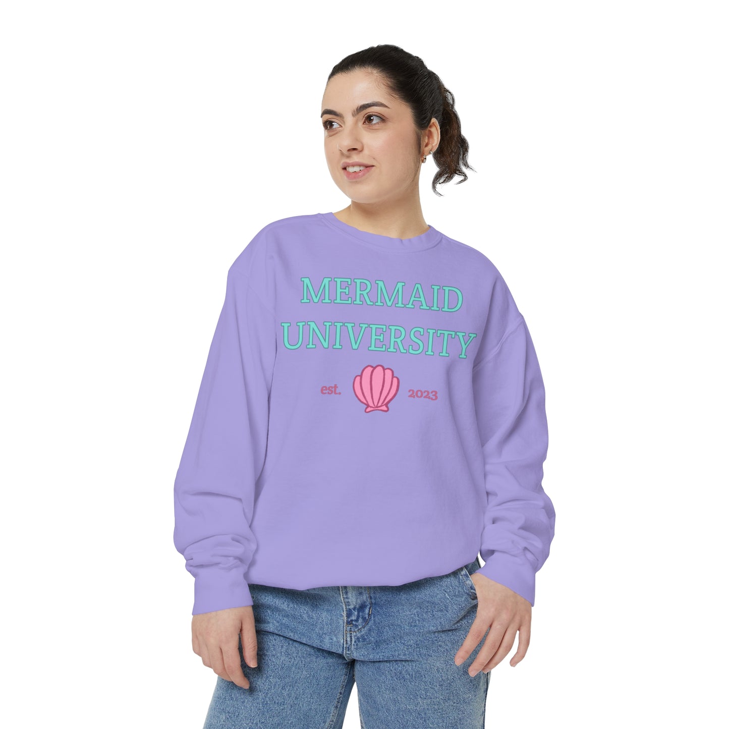 Mermaid University Crewneck Sweatshirt