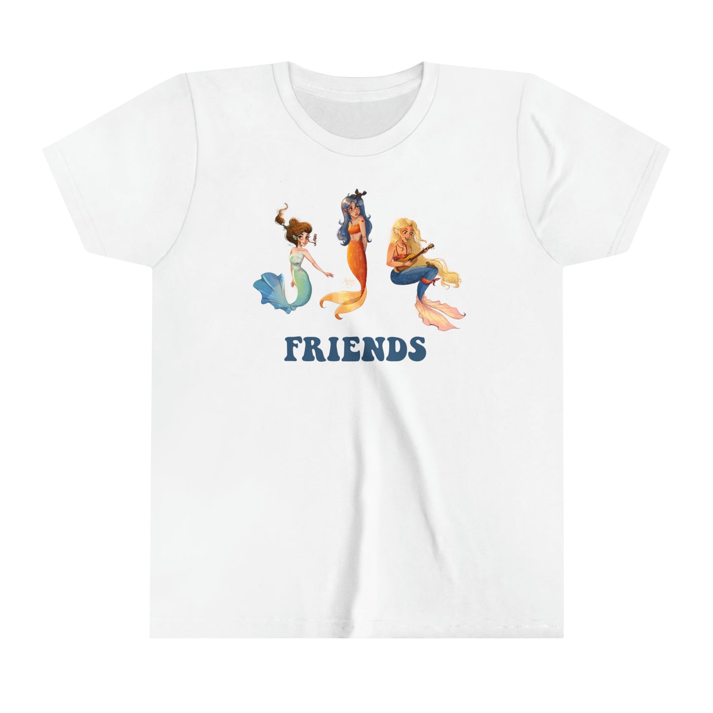 Mermaid Friends Youth Tee Version 1
