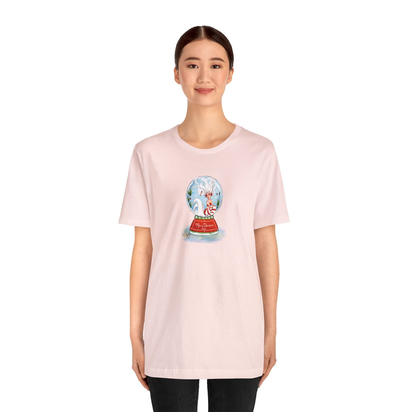 Christmas Mermaid 2023 Premium Short Sleeve Tee