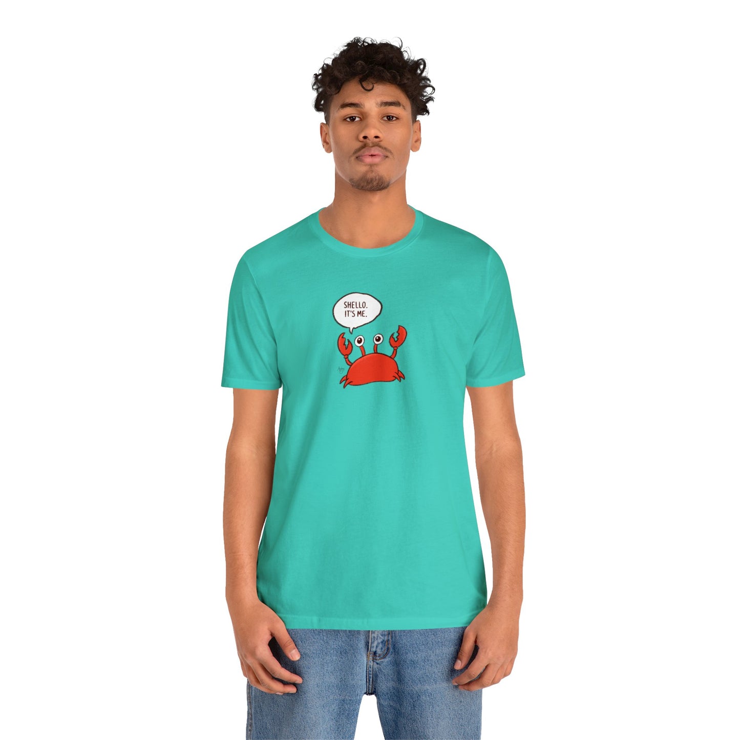 Shello. It's Me! Crusty the Crab Series Premium Short Sleeve Tee