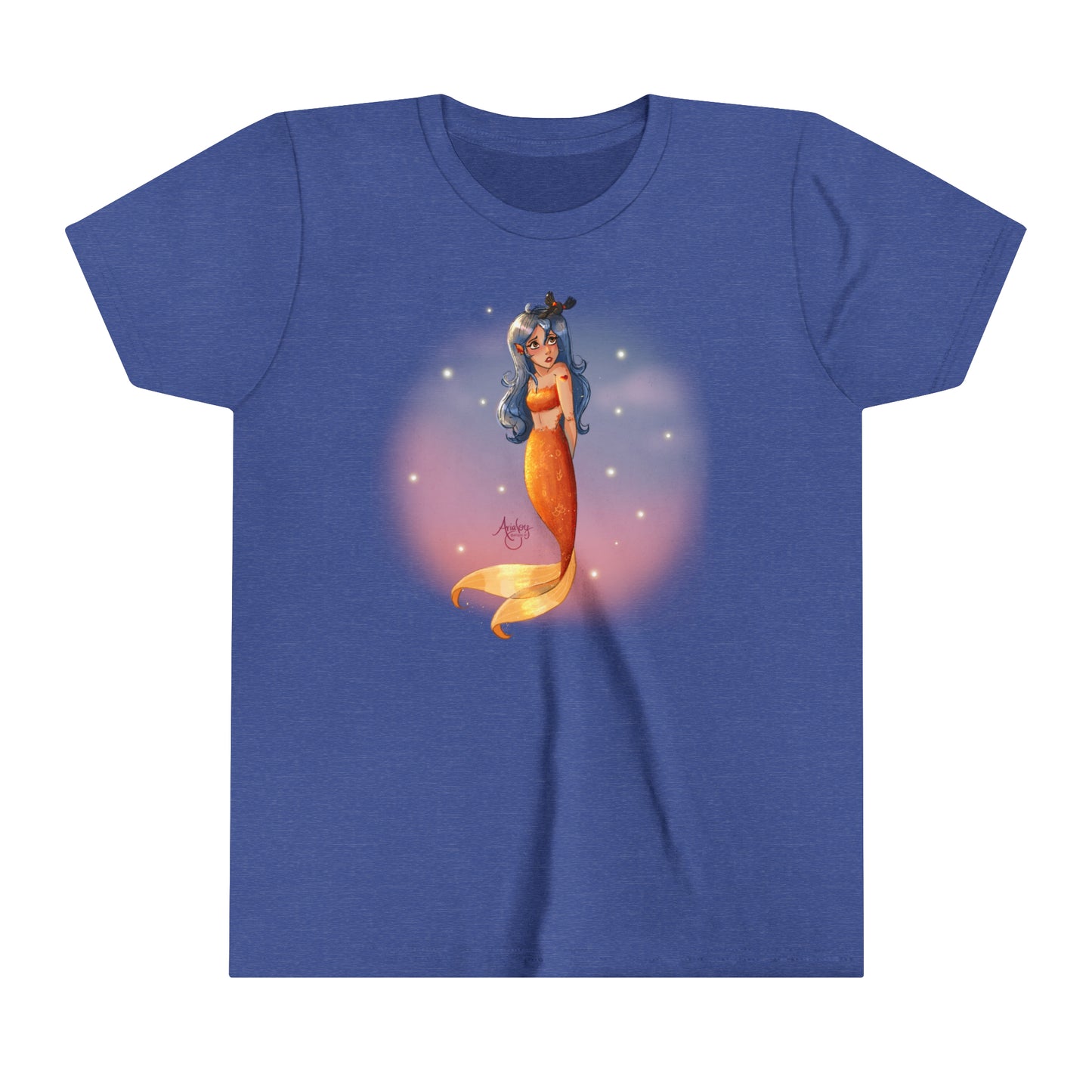 Lazuli The Hopeless Romantic Mermaid Youth Tee