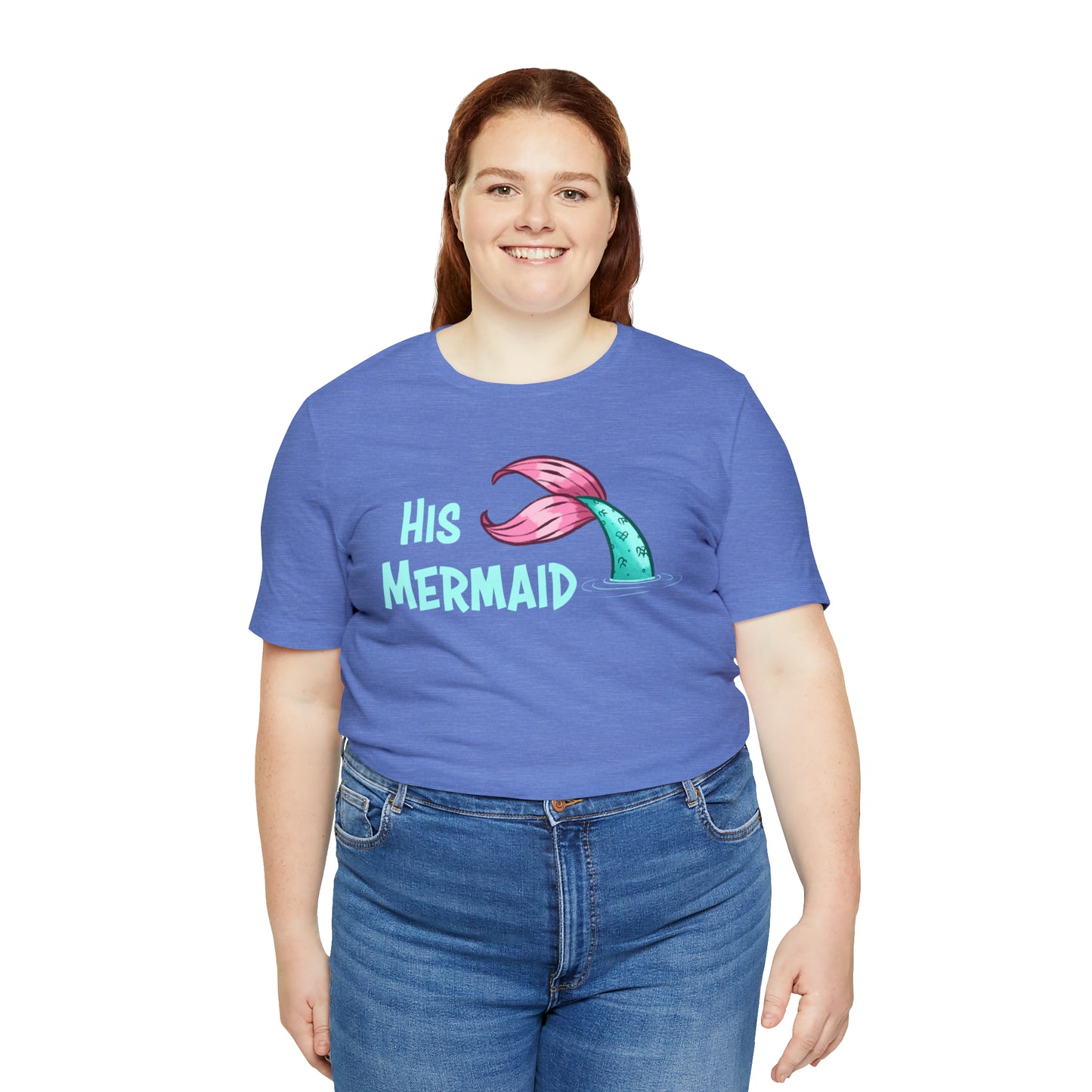 "His Mermaid" Premium Short Sleeve Tee