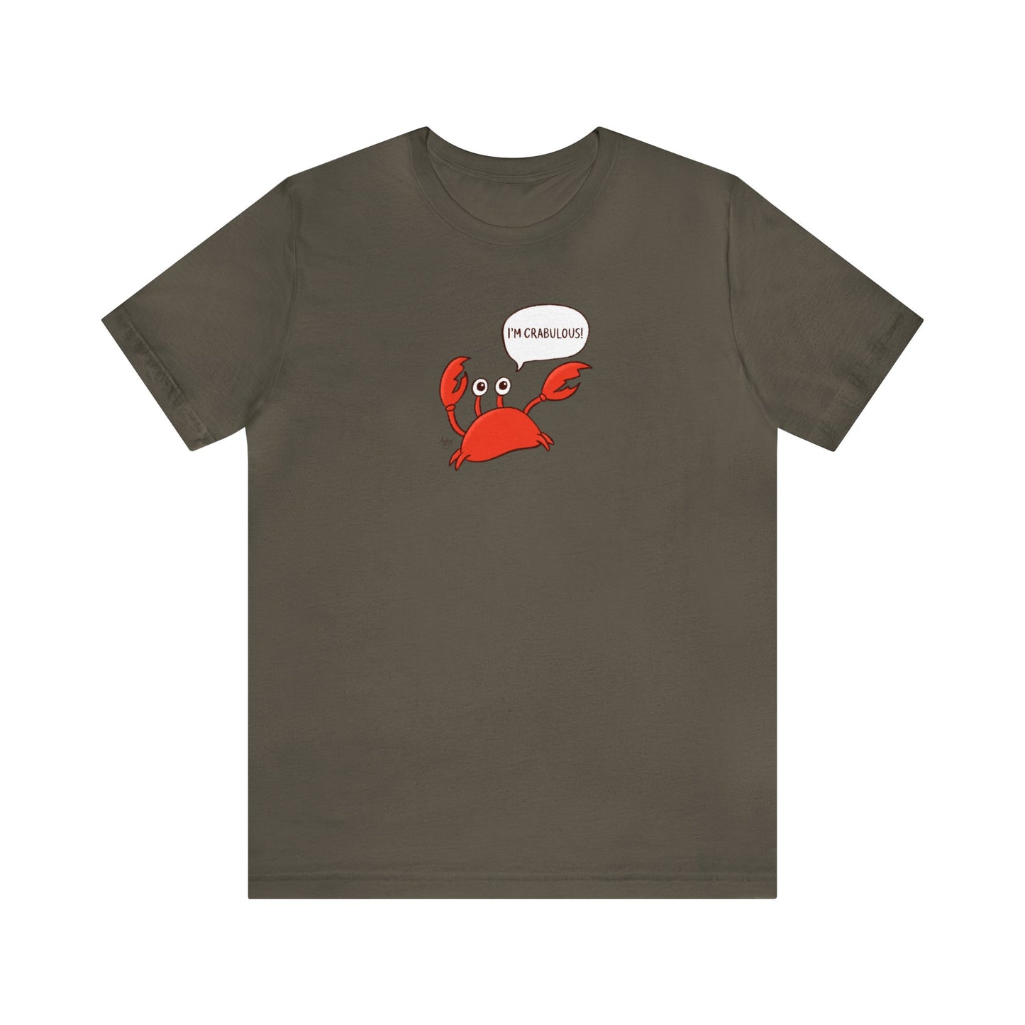I'm Crabulous! Crusty the Crab Series Premium Short Sleeve Tee