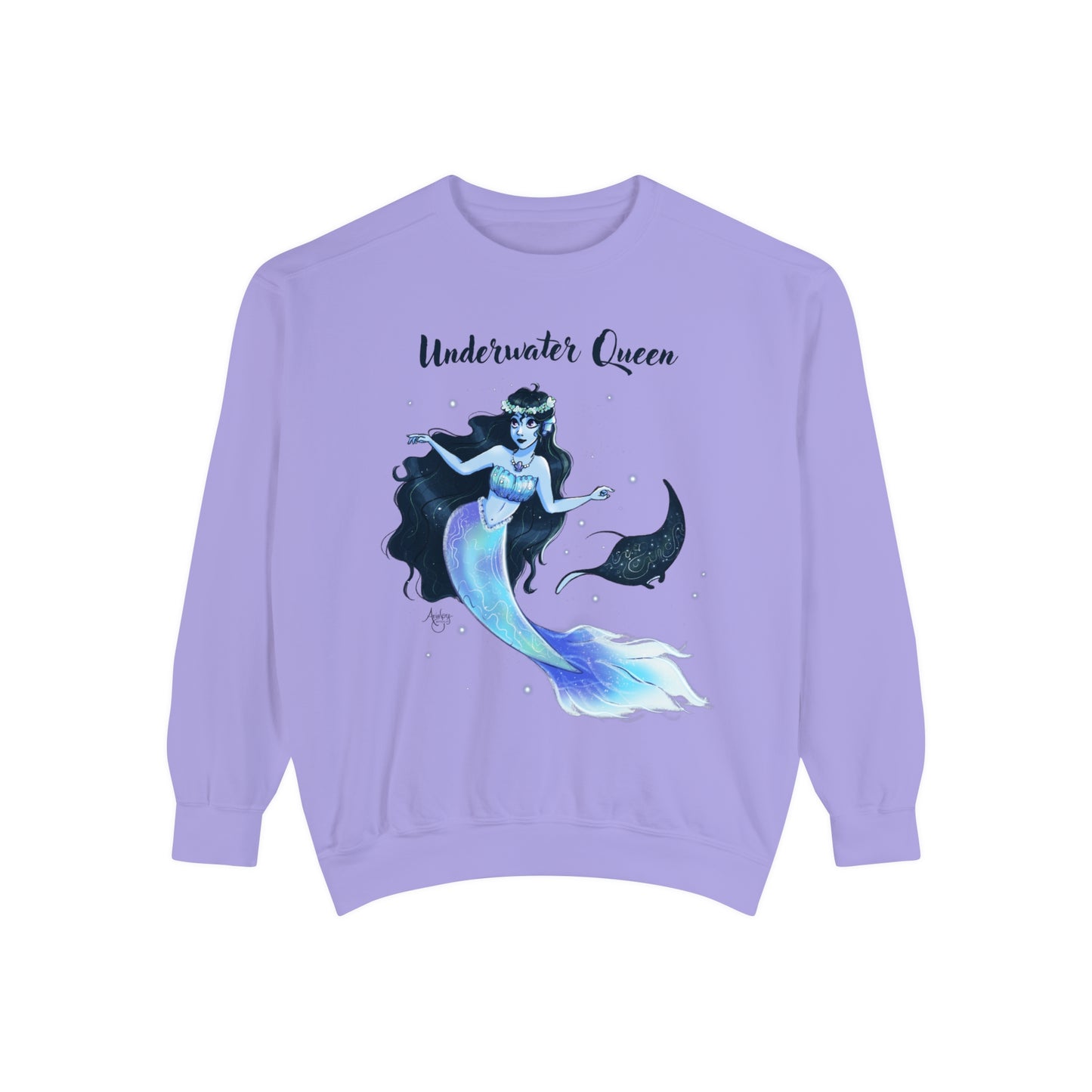 Underwater Queen Crewneck Sweatshirt