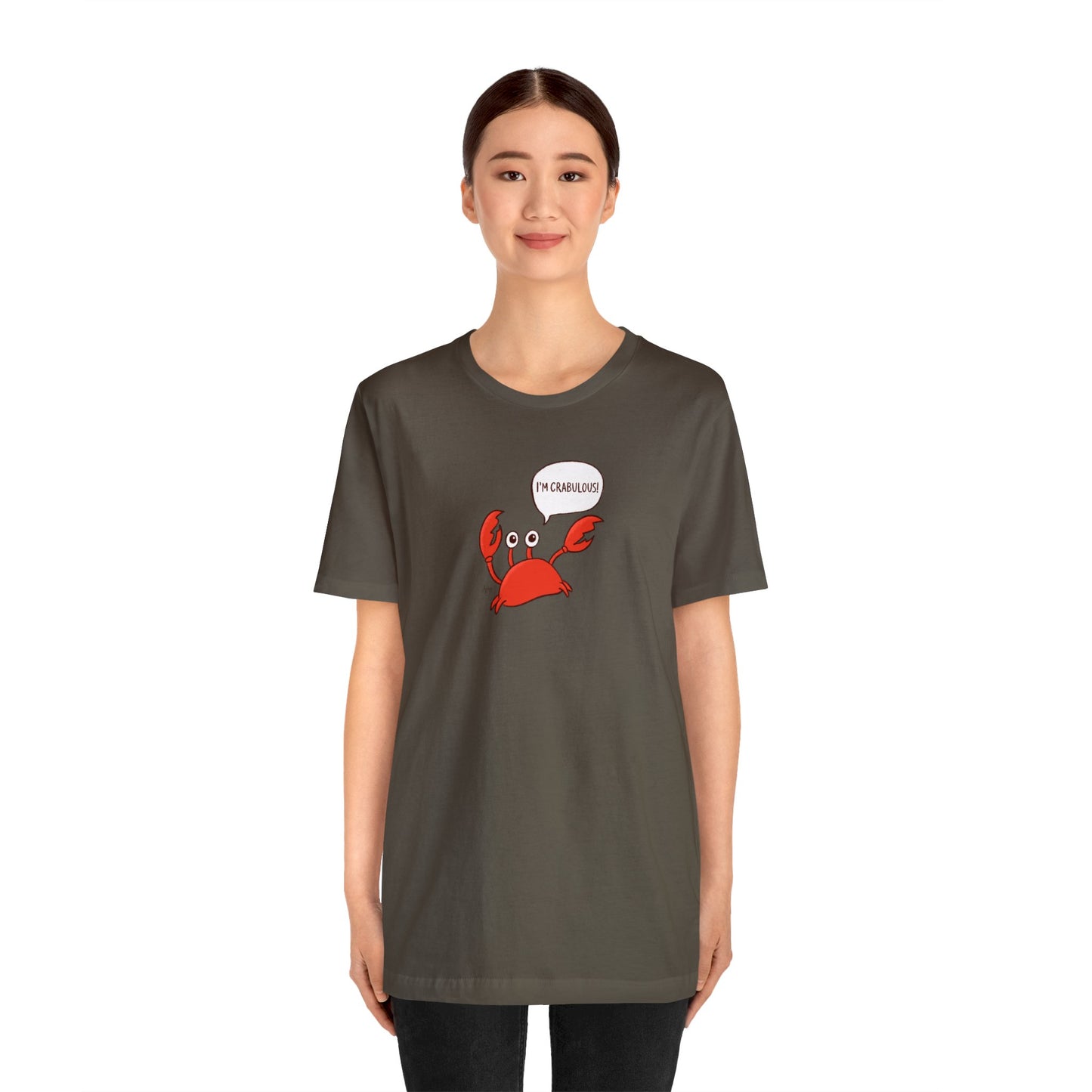 I'm Crabulous! Crusty the Crab Series Premium Short Sleeve Tee