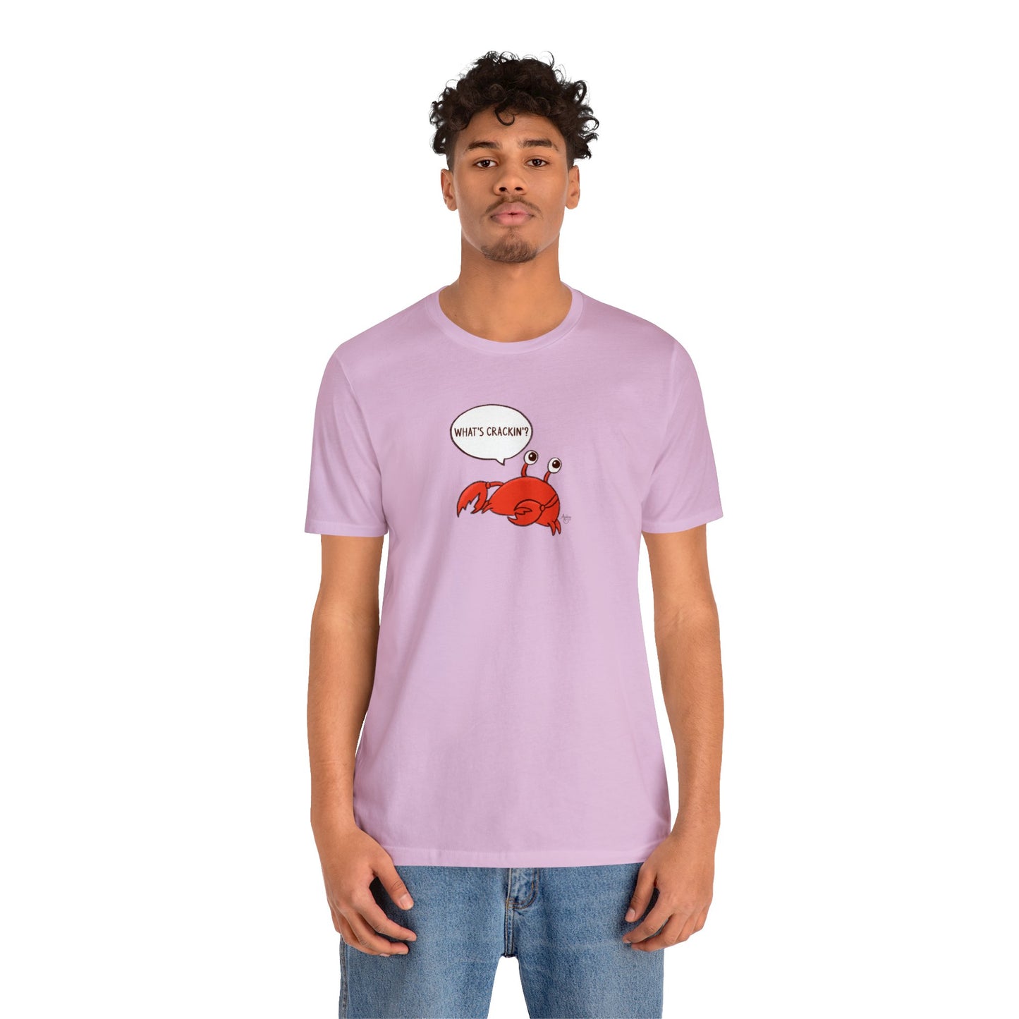 What's Crackin'? Crusty the Crab Series Premium Short Sleeve Tee