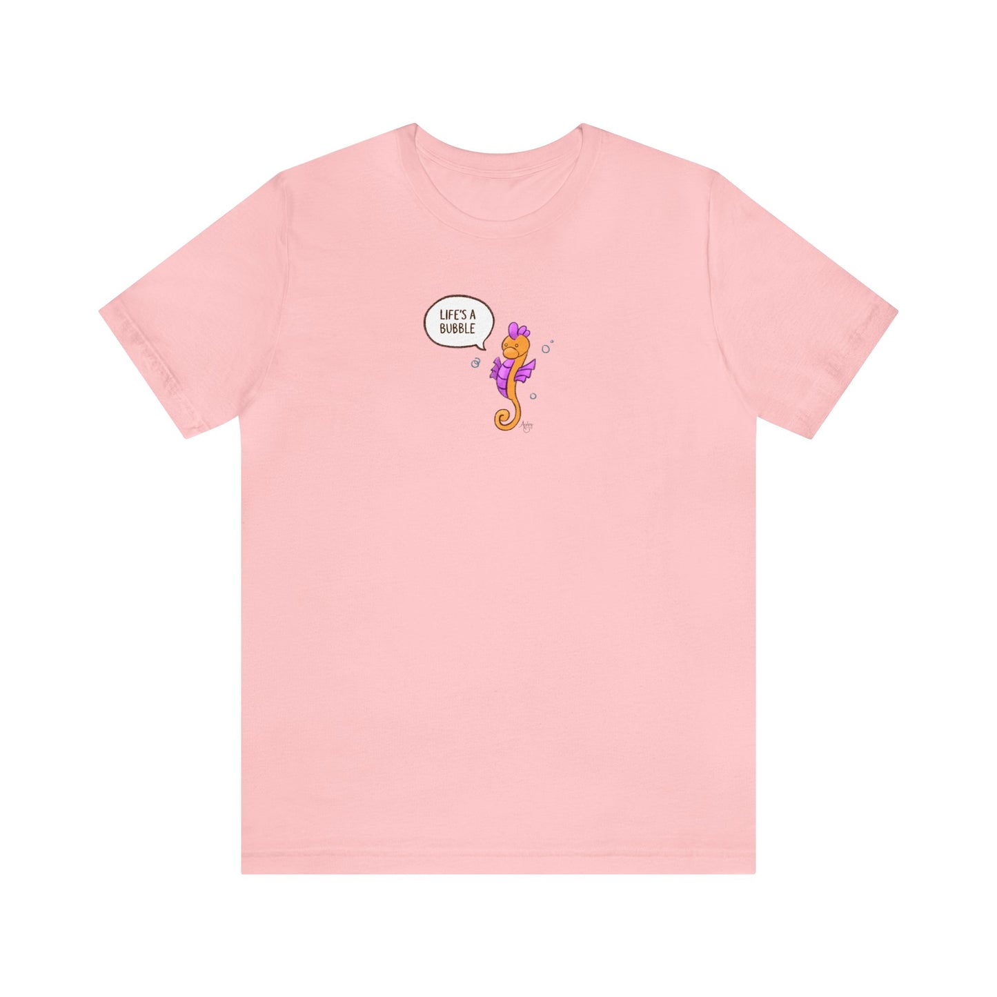 Life's A Bubble! Frito the Seahorse Series Premium Short Sleeve Tee