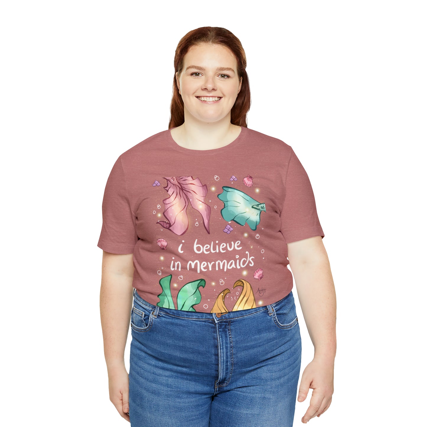 I Believe In Mermaids Premium Short Sleeve Tee