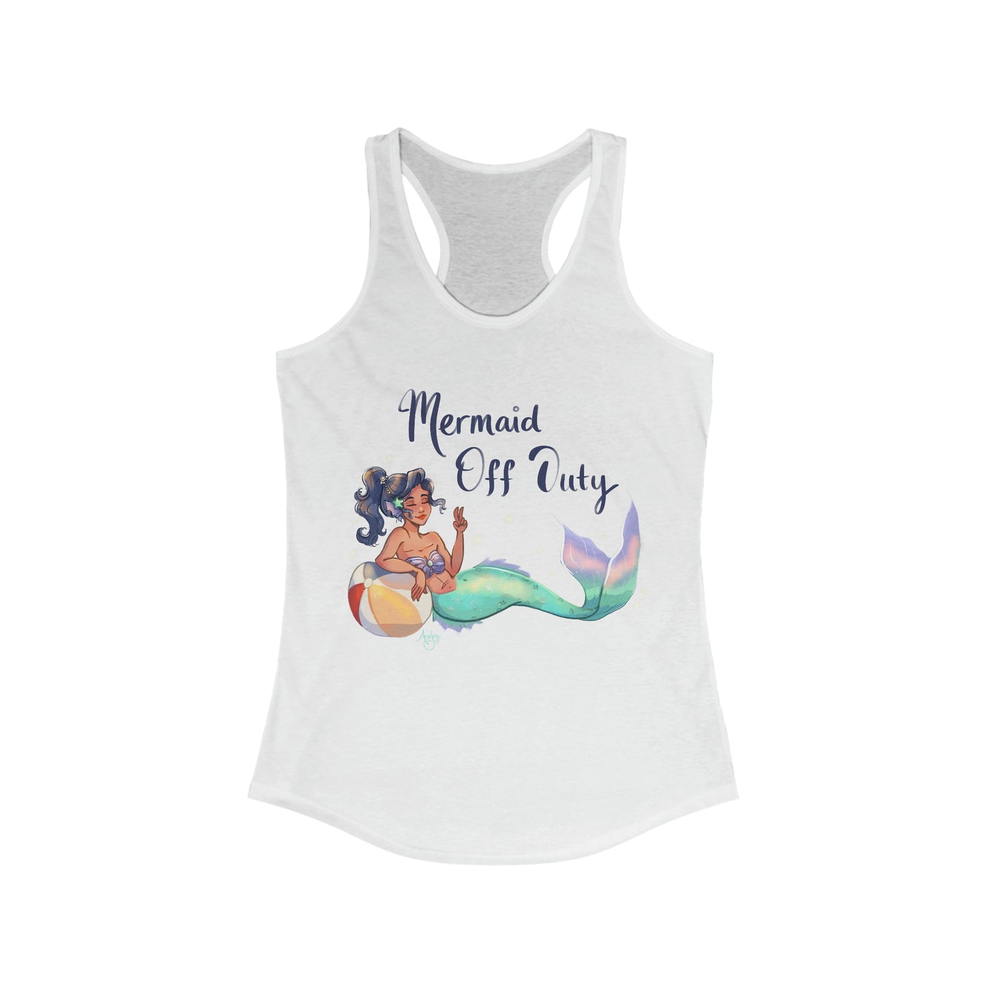 Mermaid Off Duty Racerback Tank