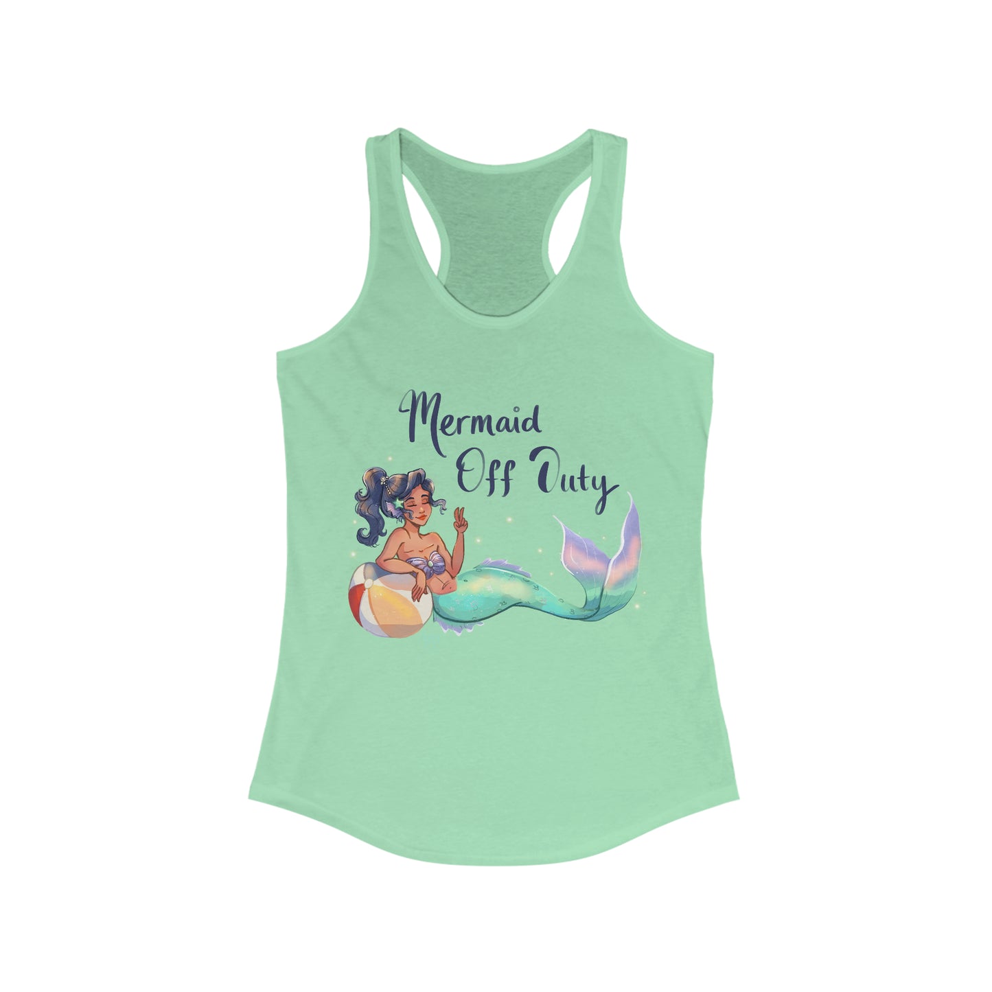 Mermaid Off Duty Racerback Tank
