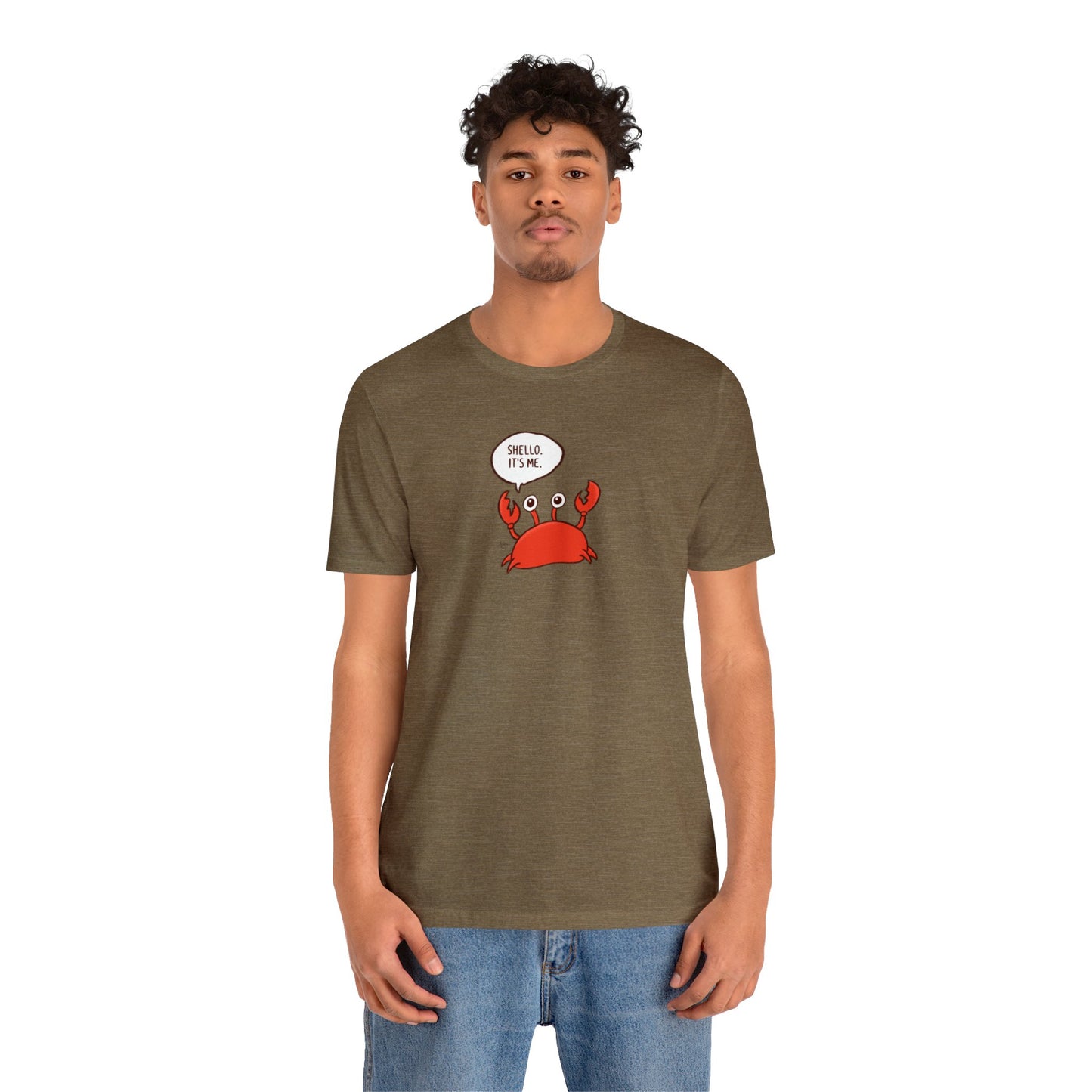 Shello. It's Me! Crusty the Crab Series Premium Short Sleeve Tee