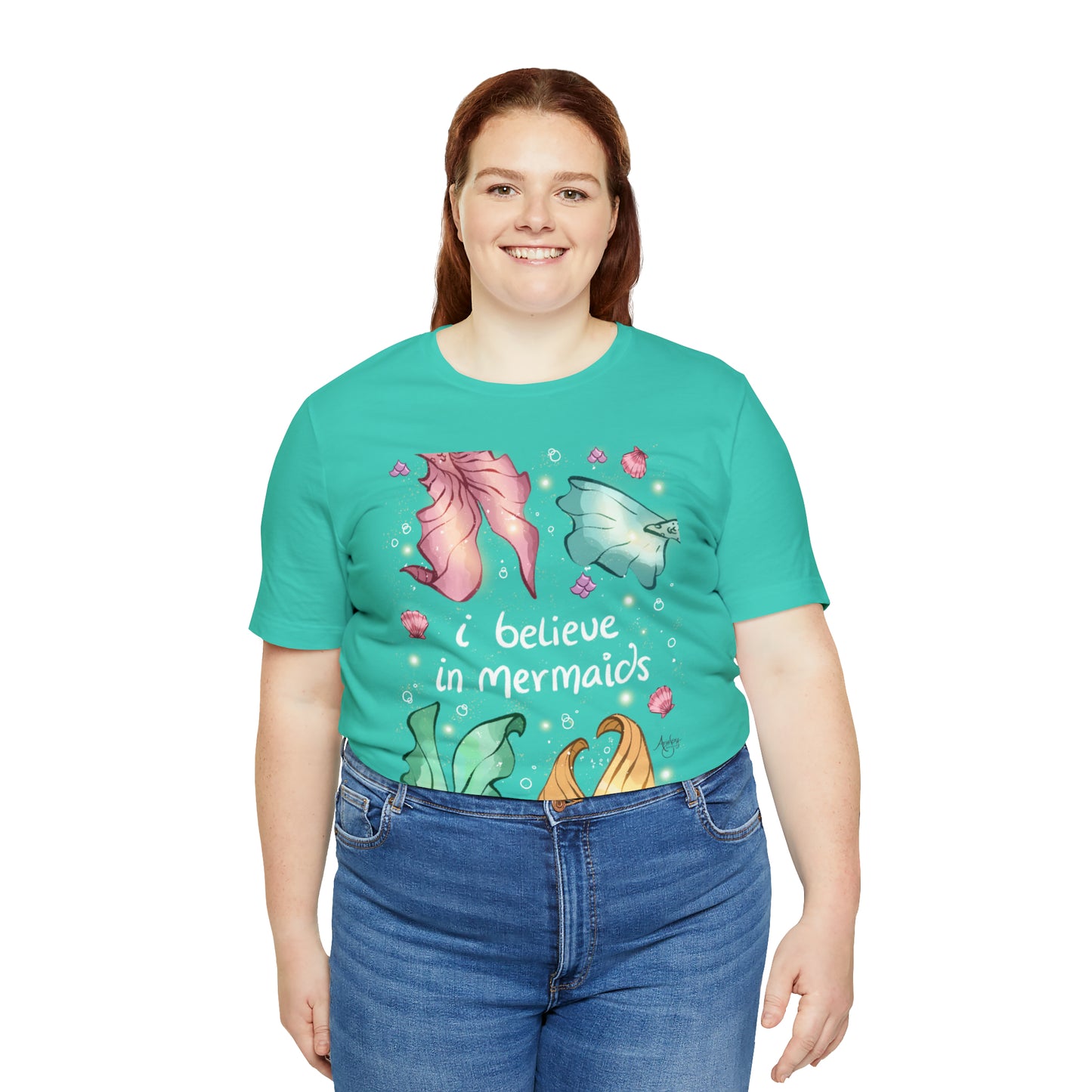 I Believe In Mermaids Premium Short Sleeve Tee