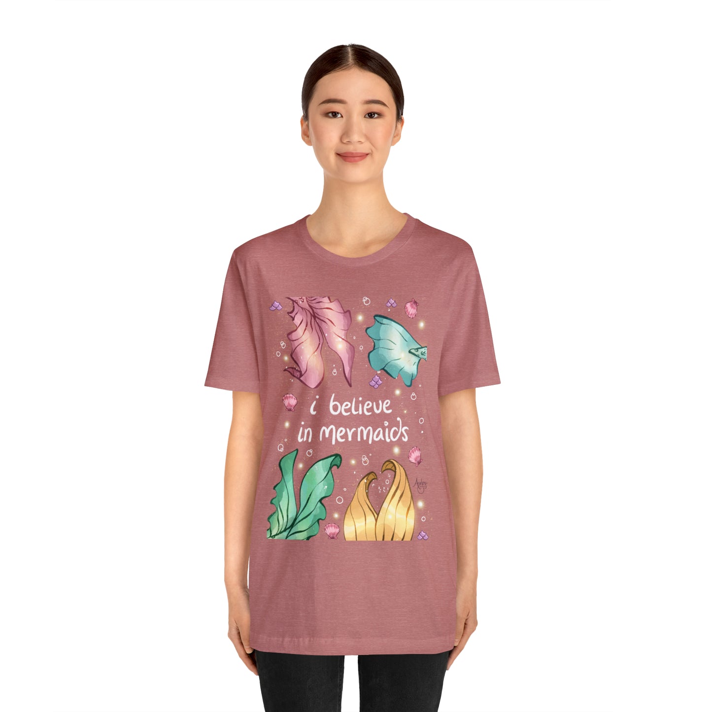 I Believe In Mermaids Premium Short Sleeve Tee