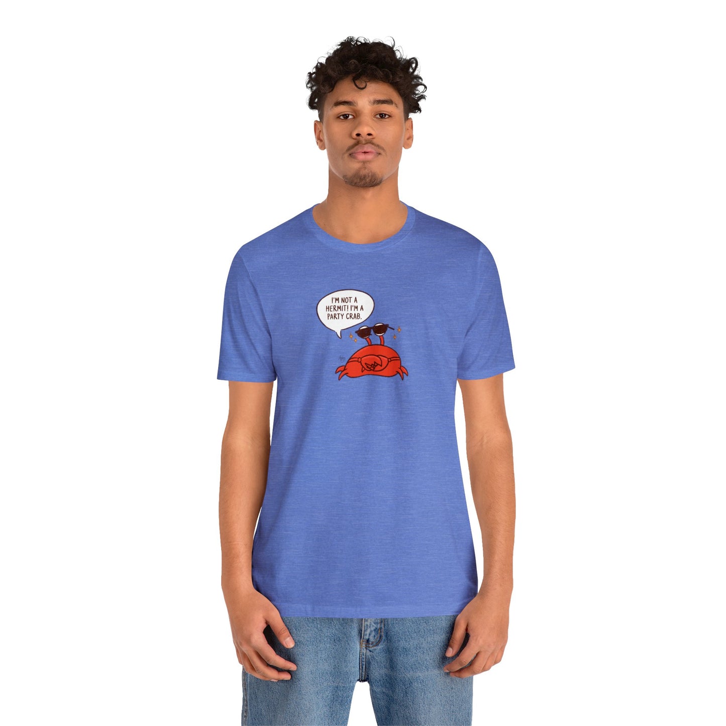 I'm A Party Crab! Crusty the Crab Series Premium Short Sleeve Tee
