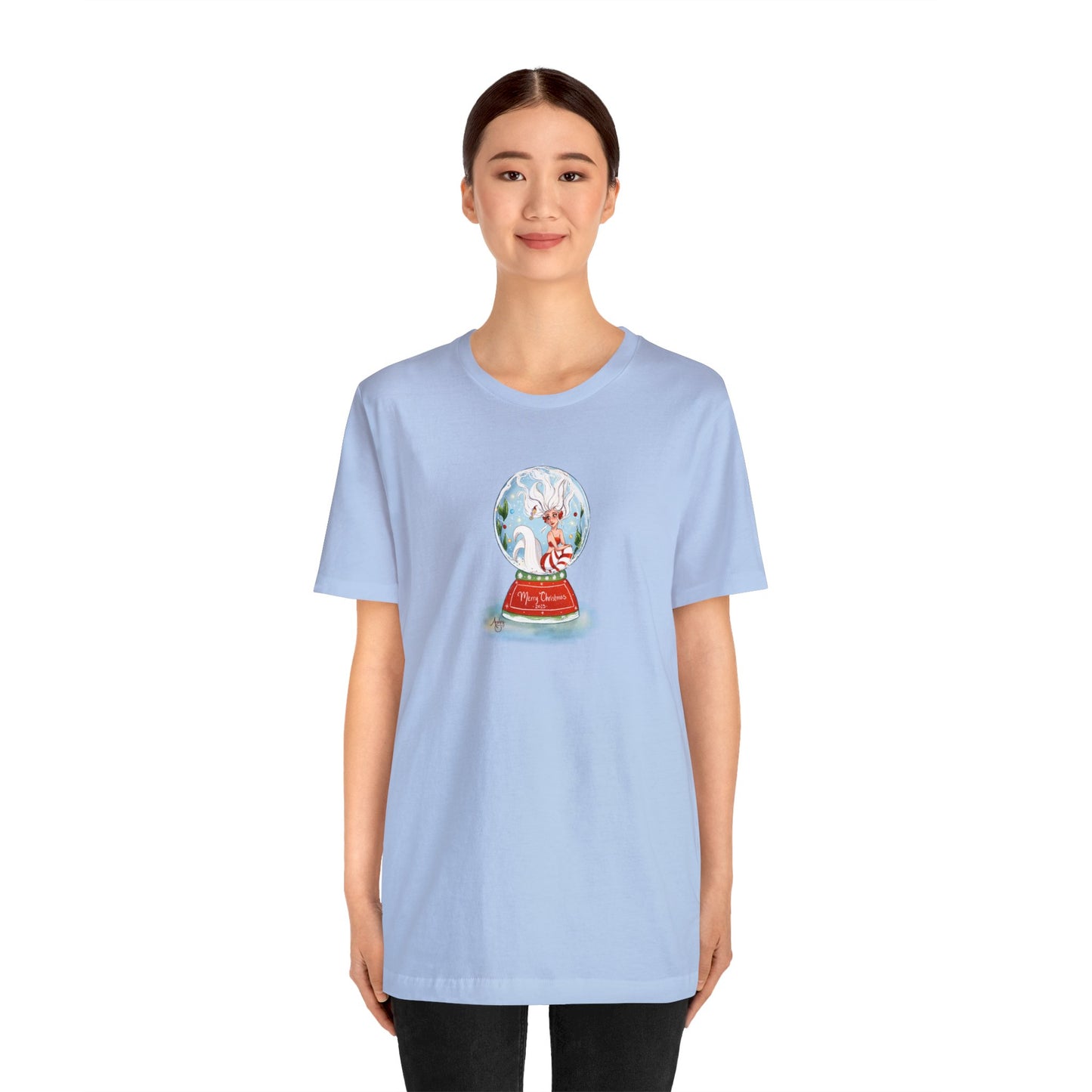 Christmas Mermaid 2023 Premium Short Sleeve Tee