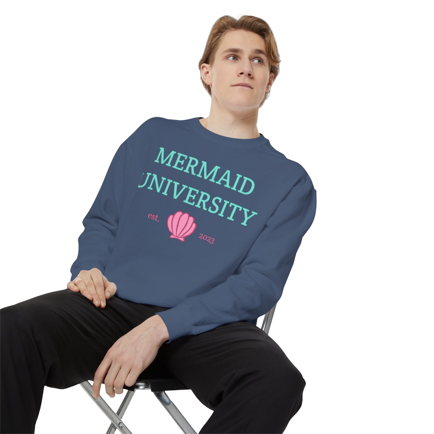 Mermaid University Crewneck Sweatshirt
