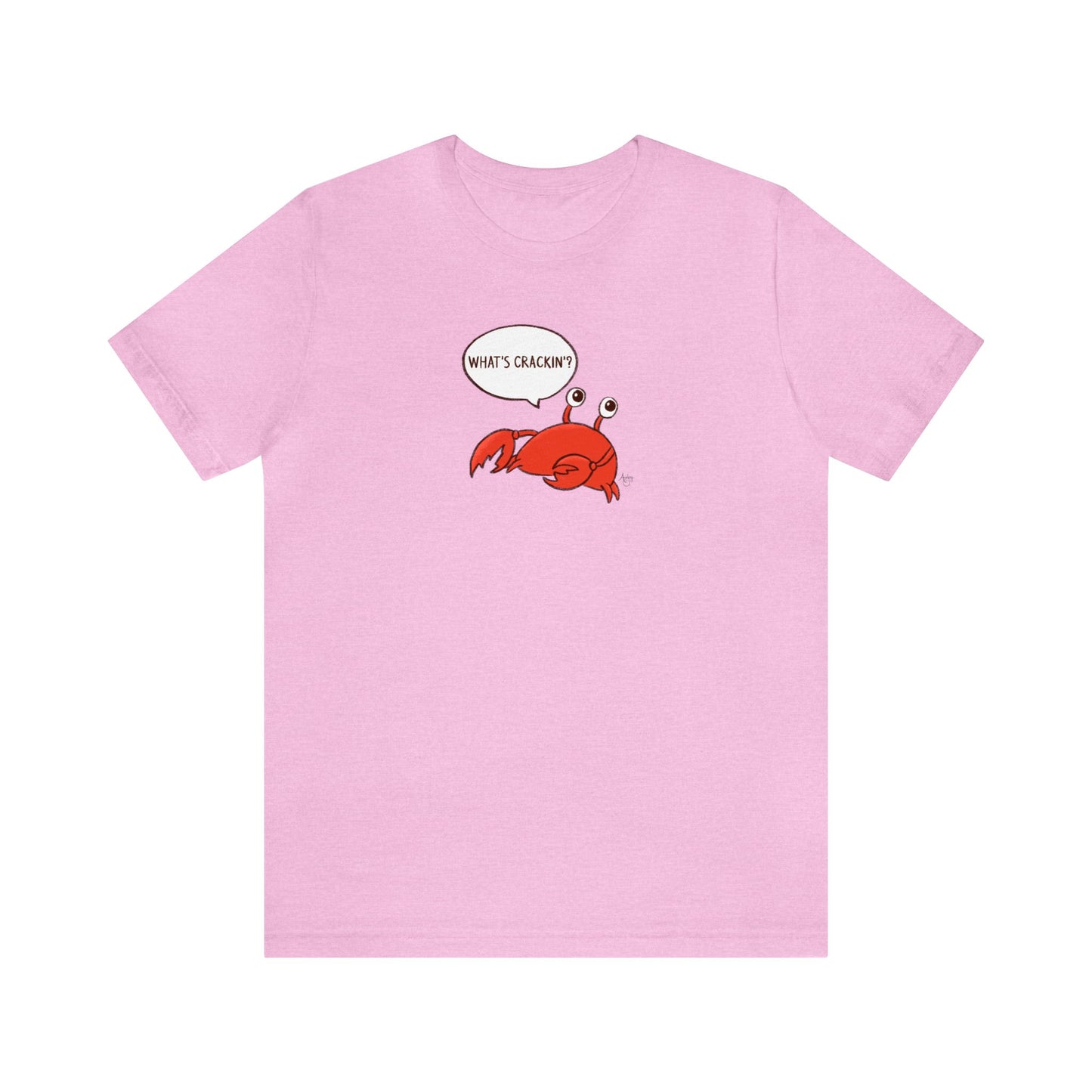 What's Crackin'? Crusty the Crab Series Premium Short Sleeve Tee