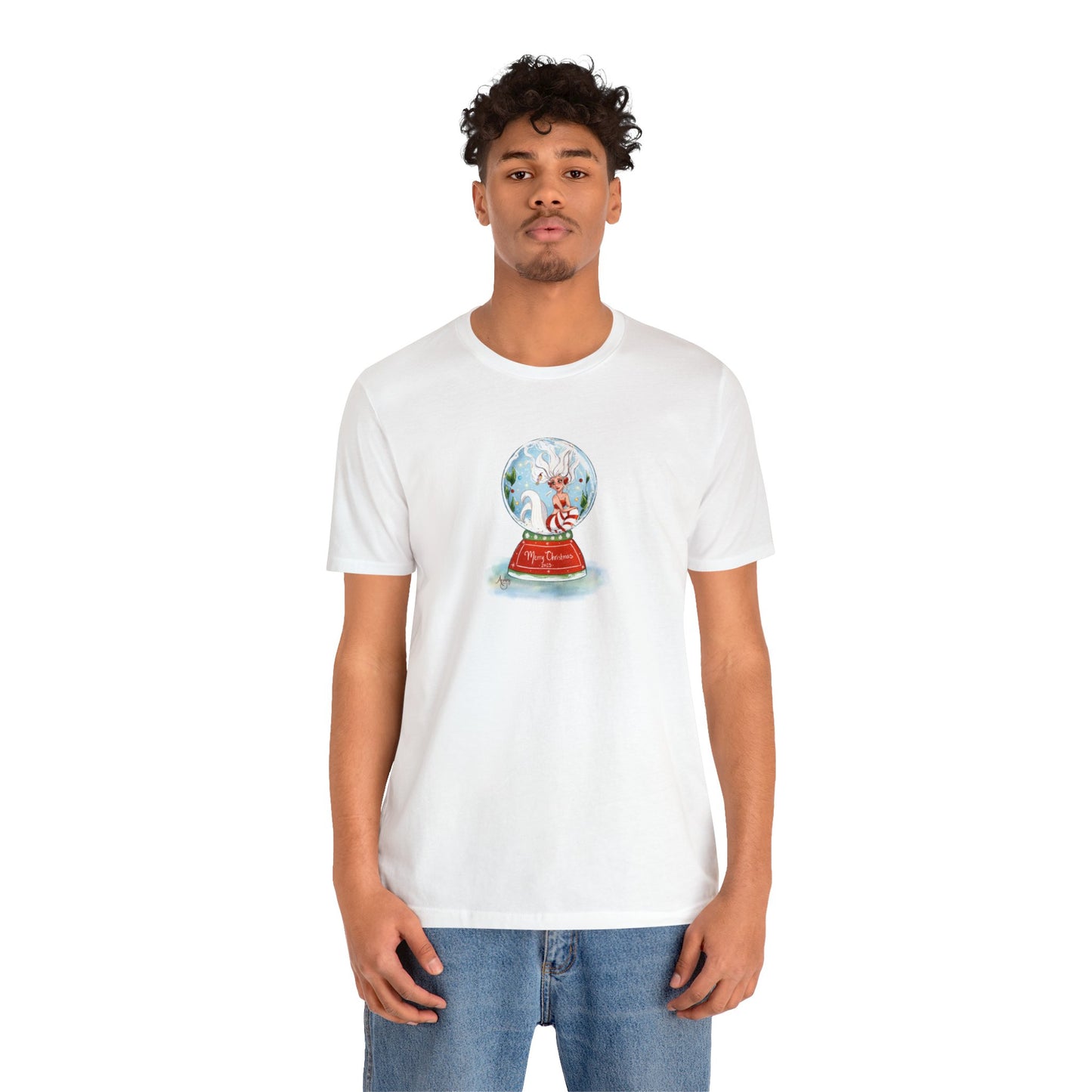 Christmas Mermaid 2023 Premium Short Sleeve Tee