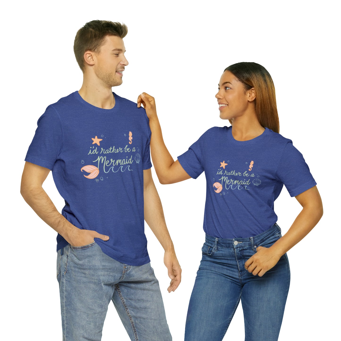 I'd Rather Be A Mermaid Premium T-shirt