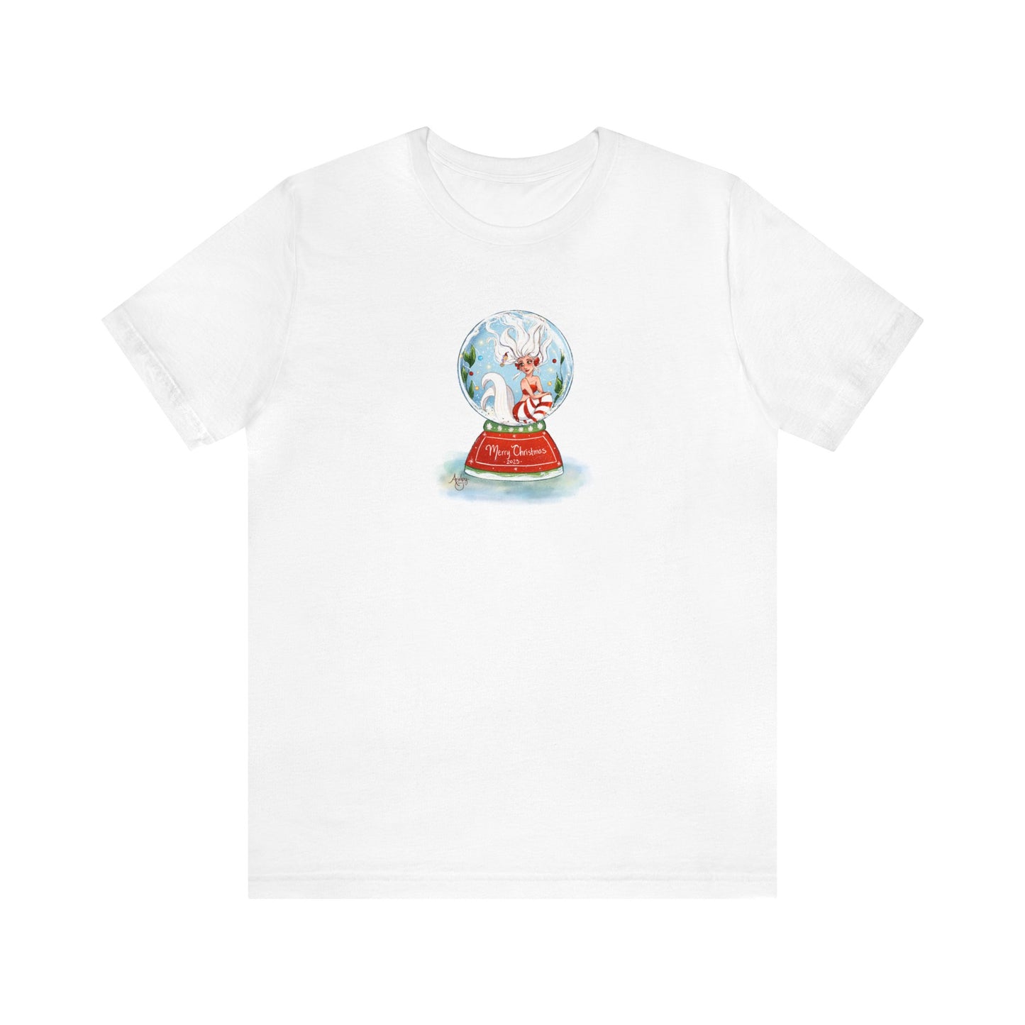 Christmas Mermaid 2023 Premium Short Sleeve Tee