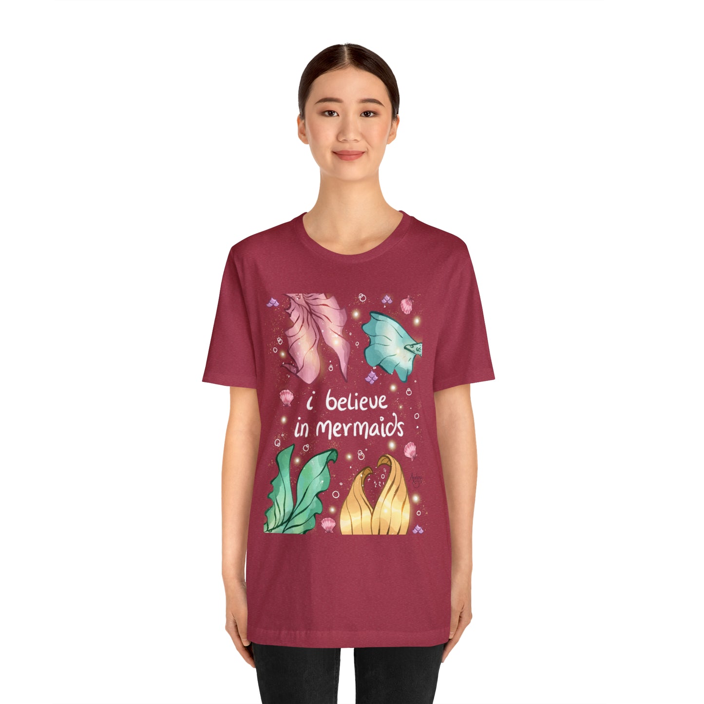 I Believe In Mermaids Premium Short Sleeve Tee