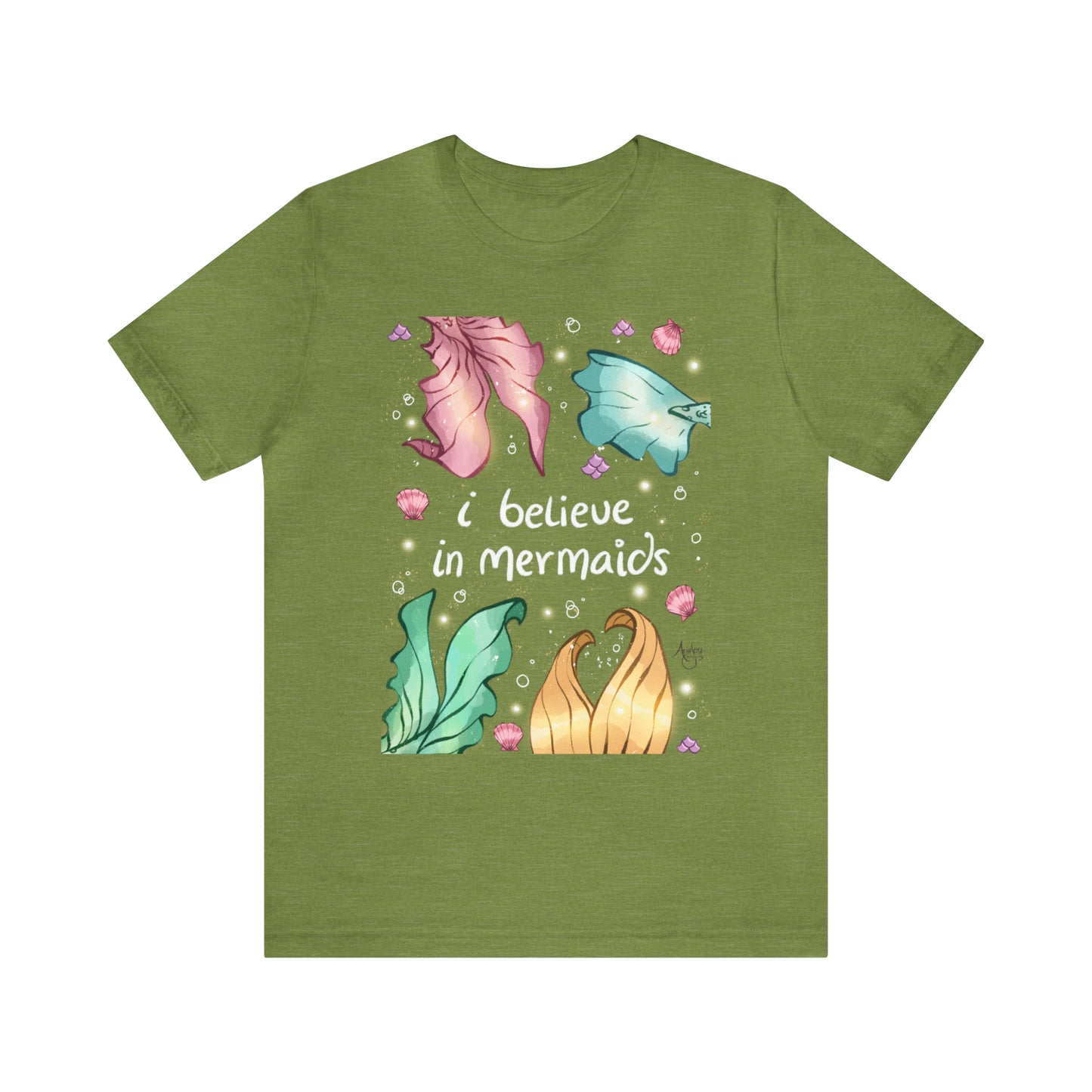 I Believe In Mermaids Premium Short Sleeve Tee