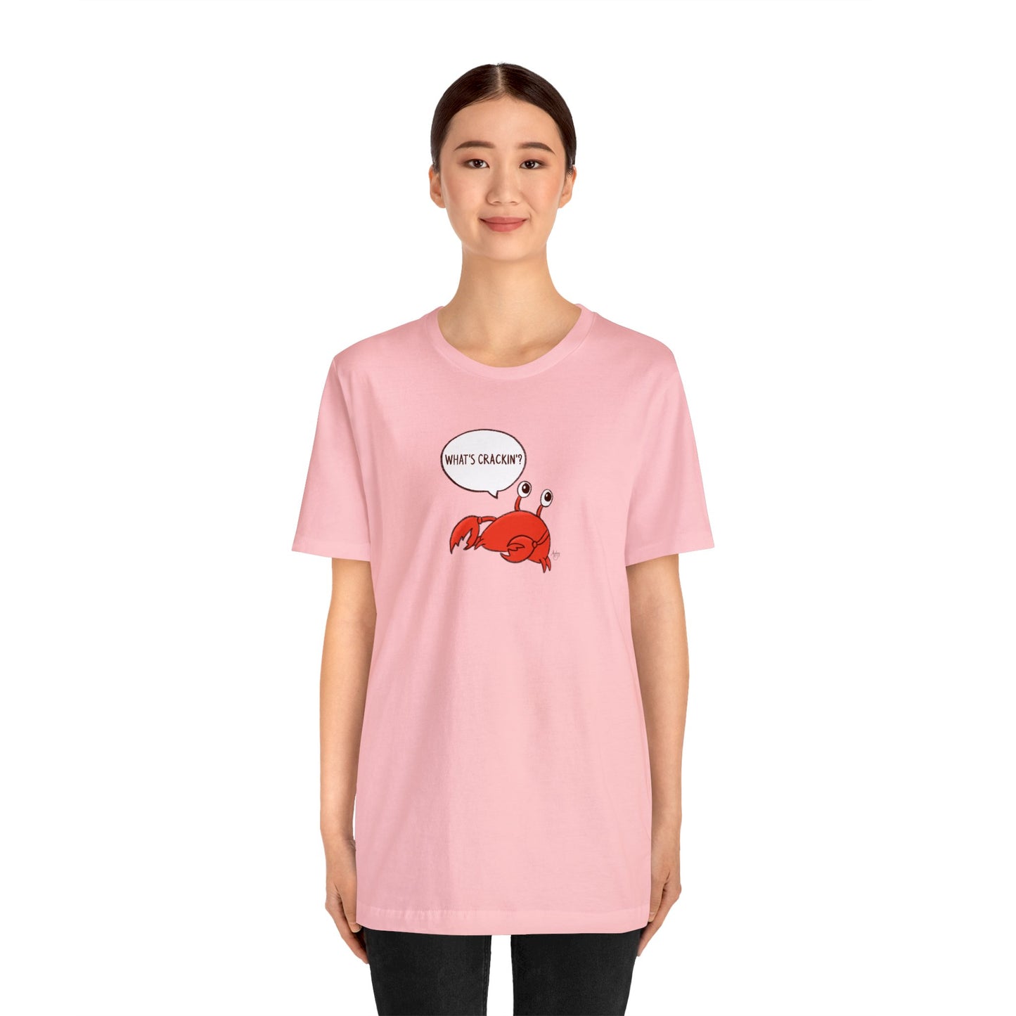 What's Crackin'? Crusty the Crab Series Premium Short Sleeve Tee