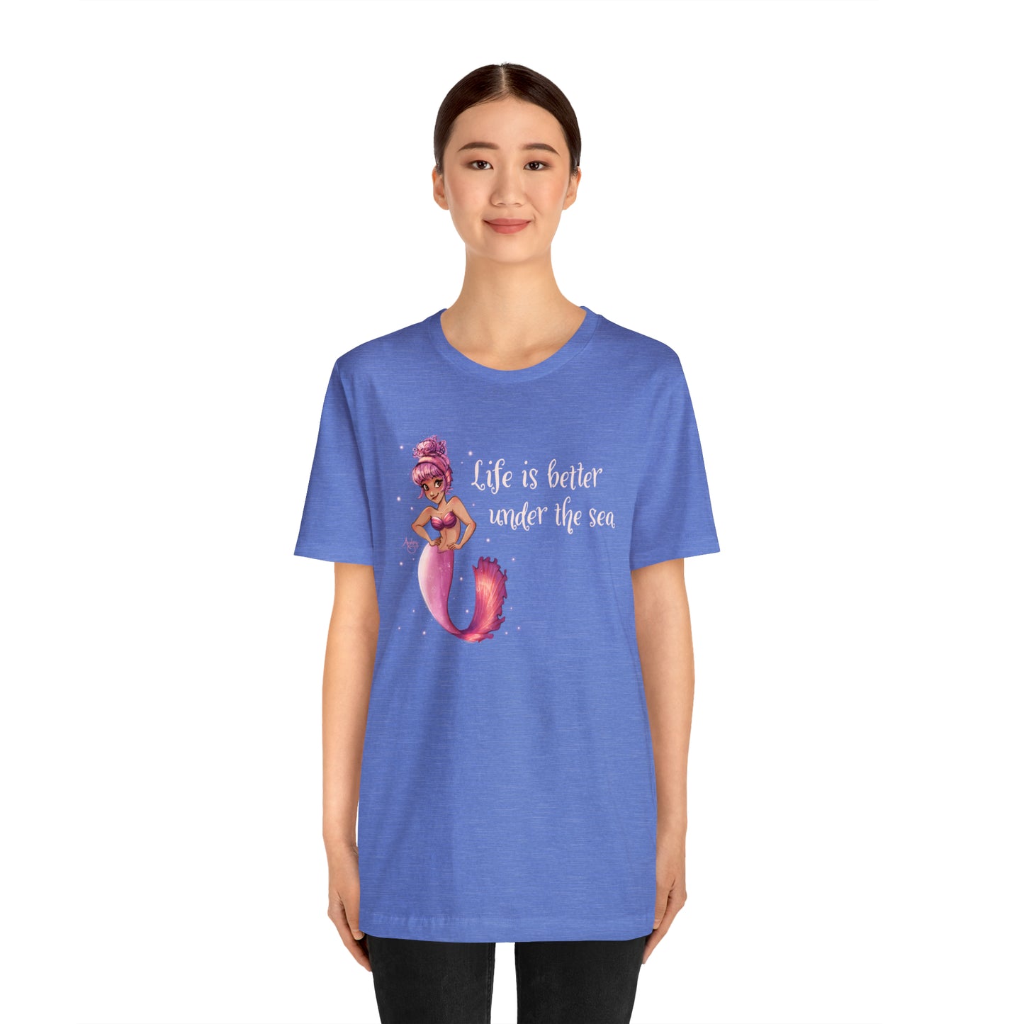 Life Is Better Under The Sea Premium Short Sleeve Tee