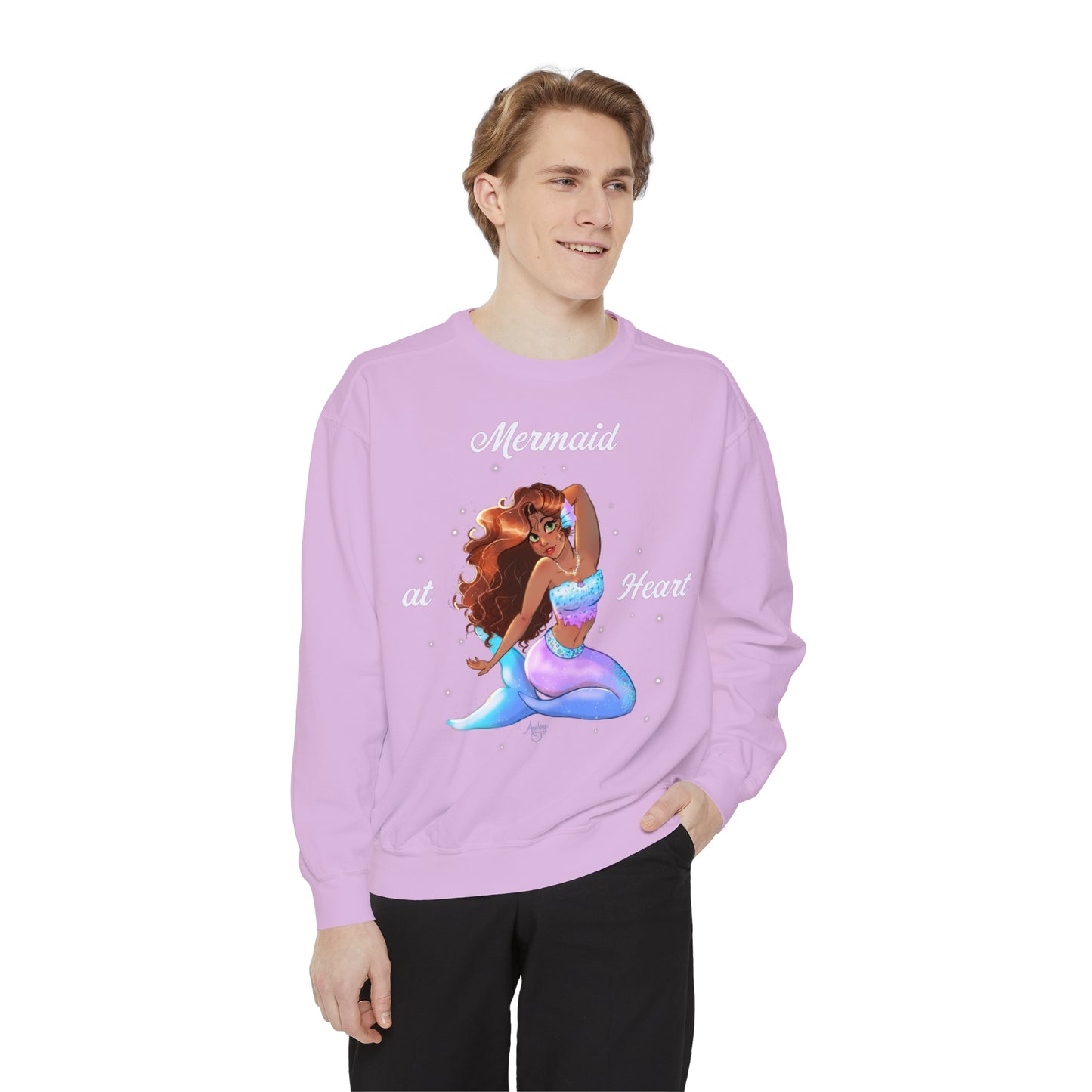 Mermaid at Heart Crewneck Sweatshirt