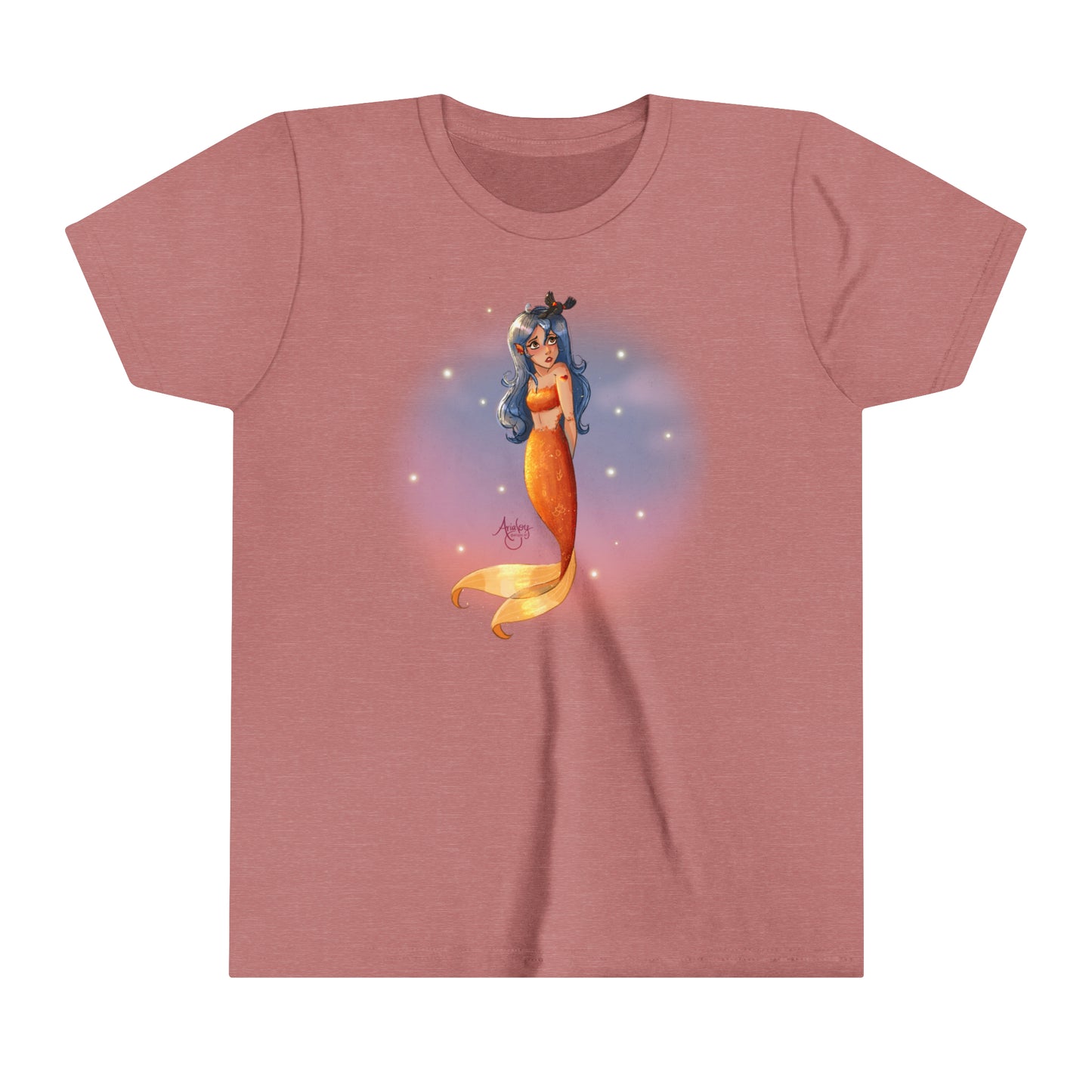 Lazuli The Hopeless Romantic Mermaid Youth Tee