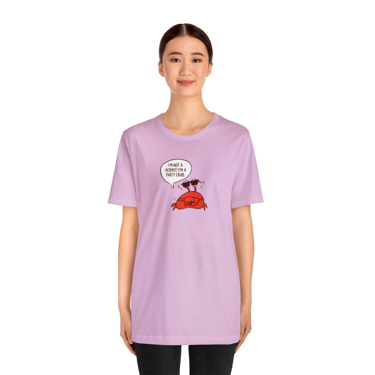 I'm A Party Crab! Crusty the Crab Series Premium Short Sleeve Tee