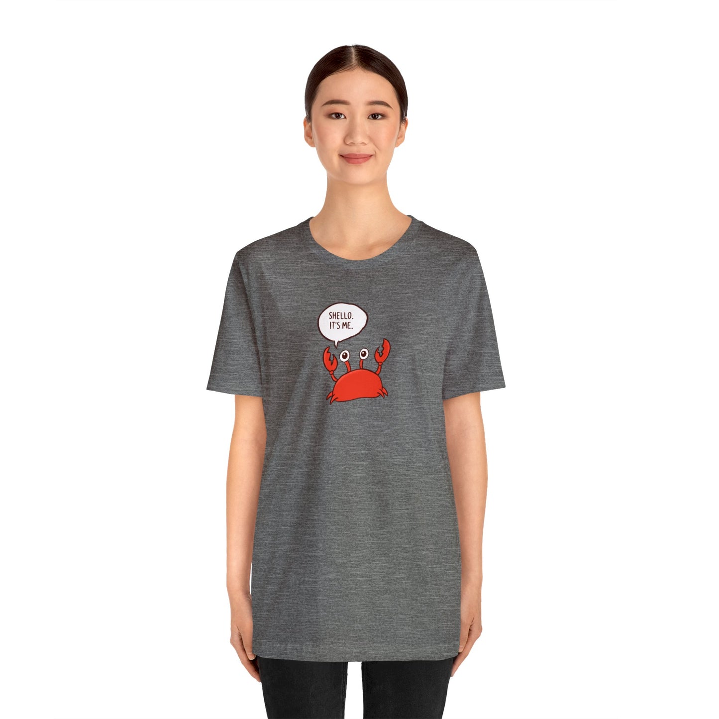 Shello. It's Me! Crusty the Crab Series Premium Short Sleeve Tee