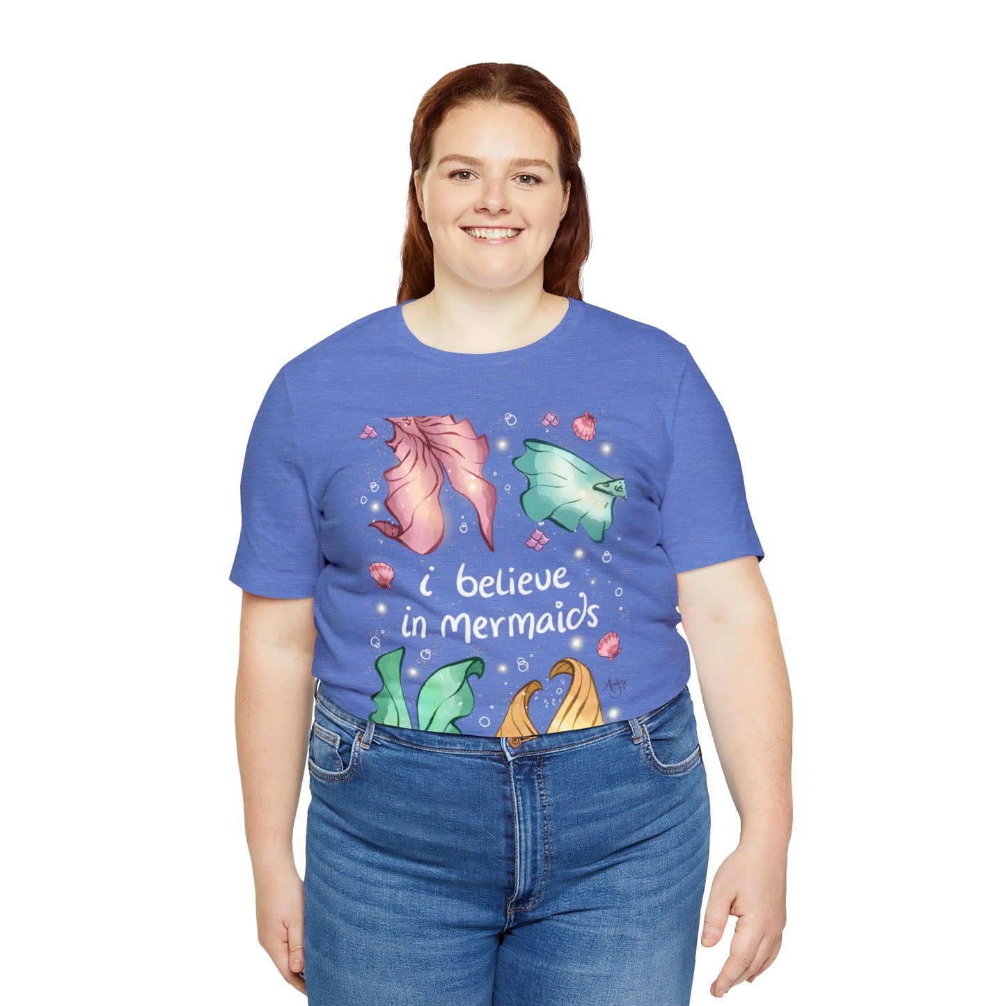 I Believe In Mermaids Premium Short Sleeve Tee