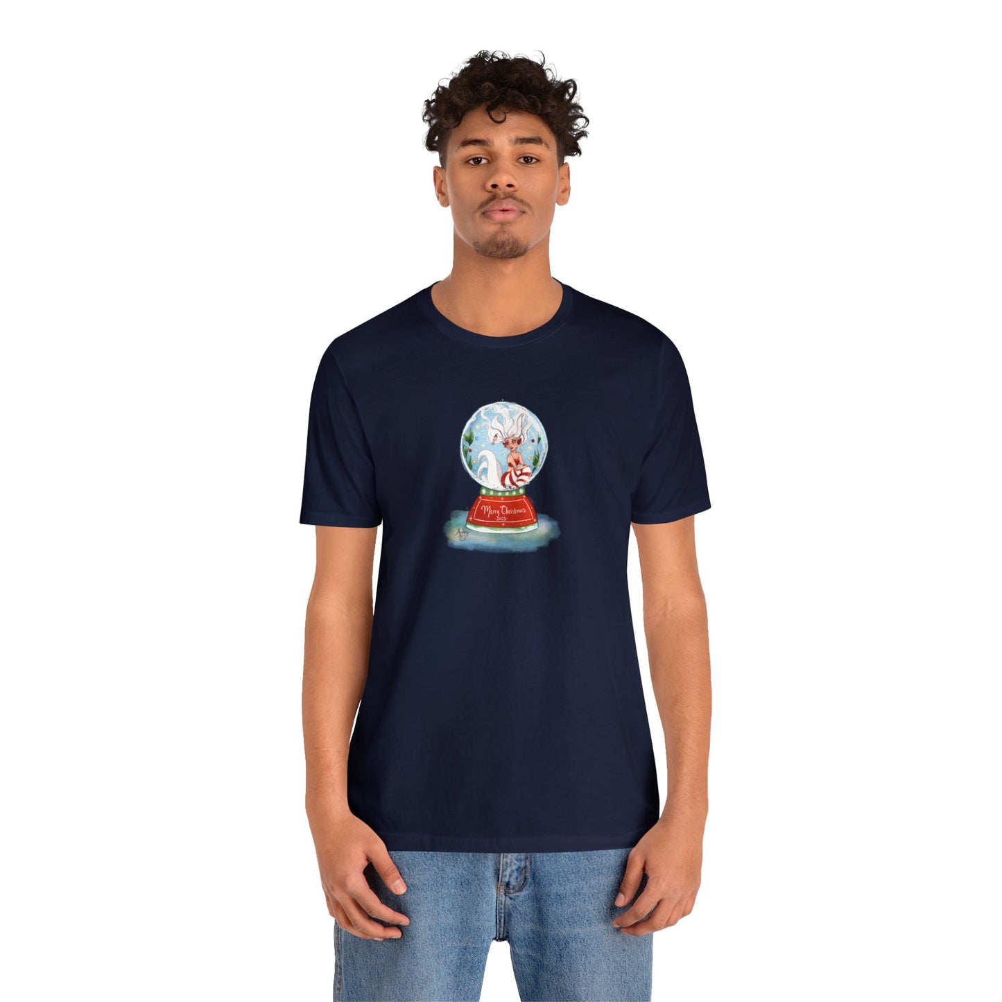 Christmas Mermaid 2023 Premium Short Sleeve Tee