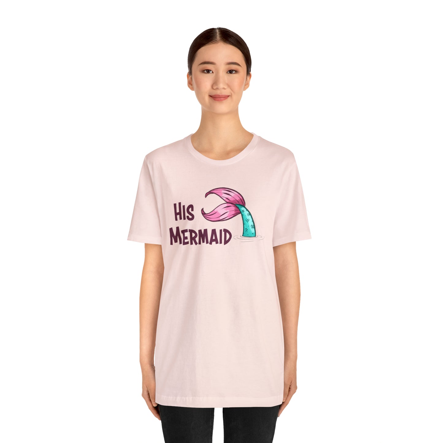 "His Mermaid" Premium Short Sleeve Tee