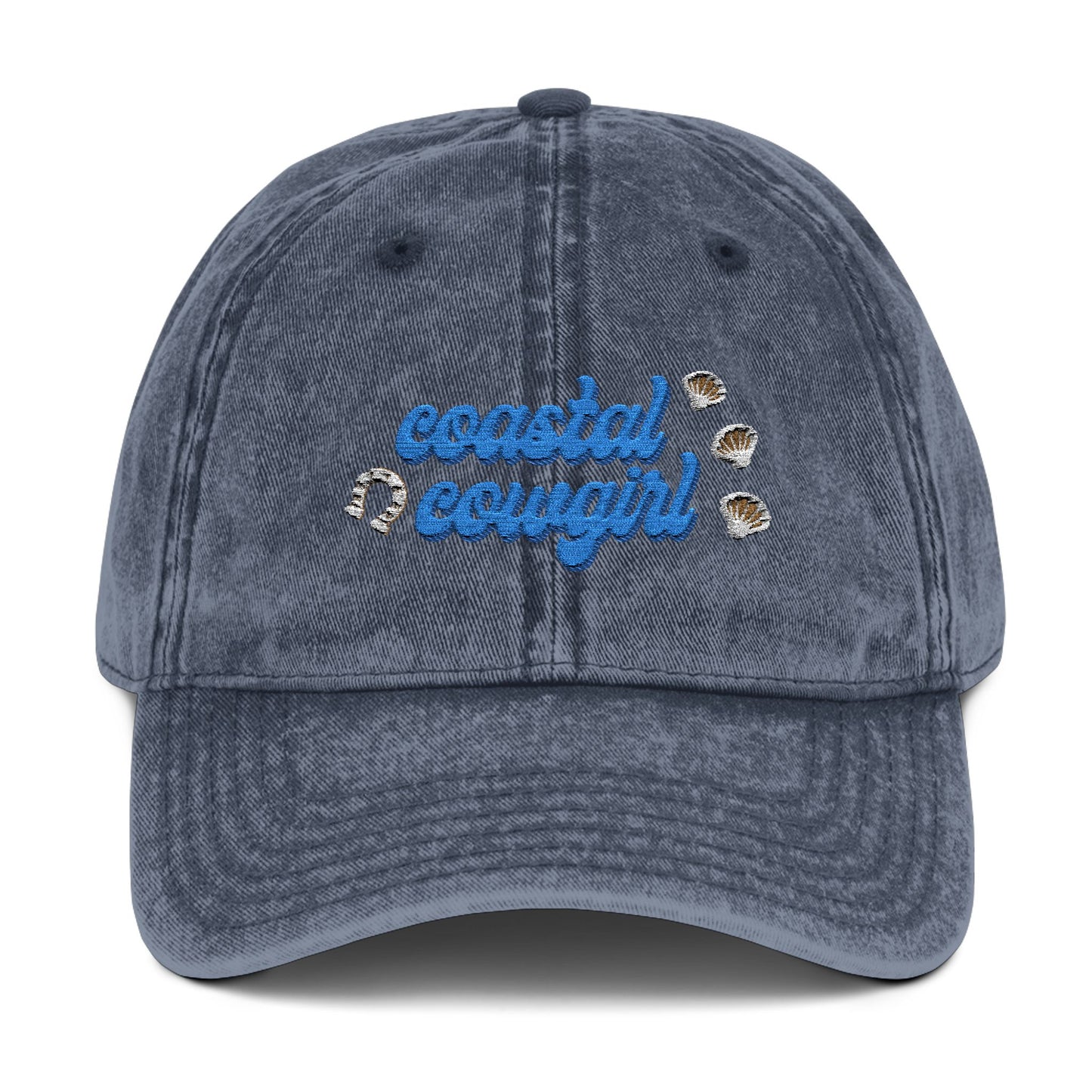 Coastal Cowgirl Vintage Embroidered Hat
