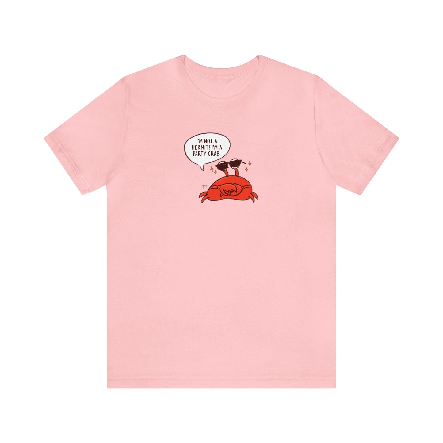 I'm A Party Crab! Crusty the Crab Series Premium Short Sleeve Tee