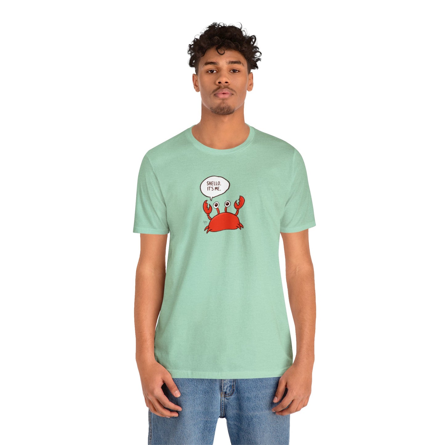 Shello. It's Me! Crusty the Crab Series Premium Short Sleeve Tee