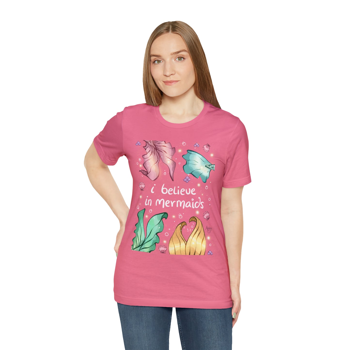 I Believe In Mermaids Premium Short Sleeve Tee