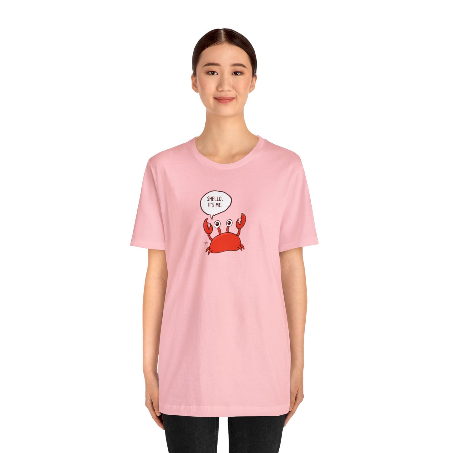 Shello. It's Me! Crusty the Crab Series Premium Short Sleeve Tee