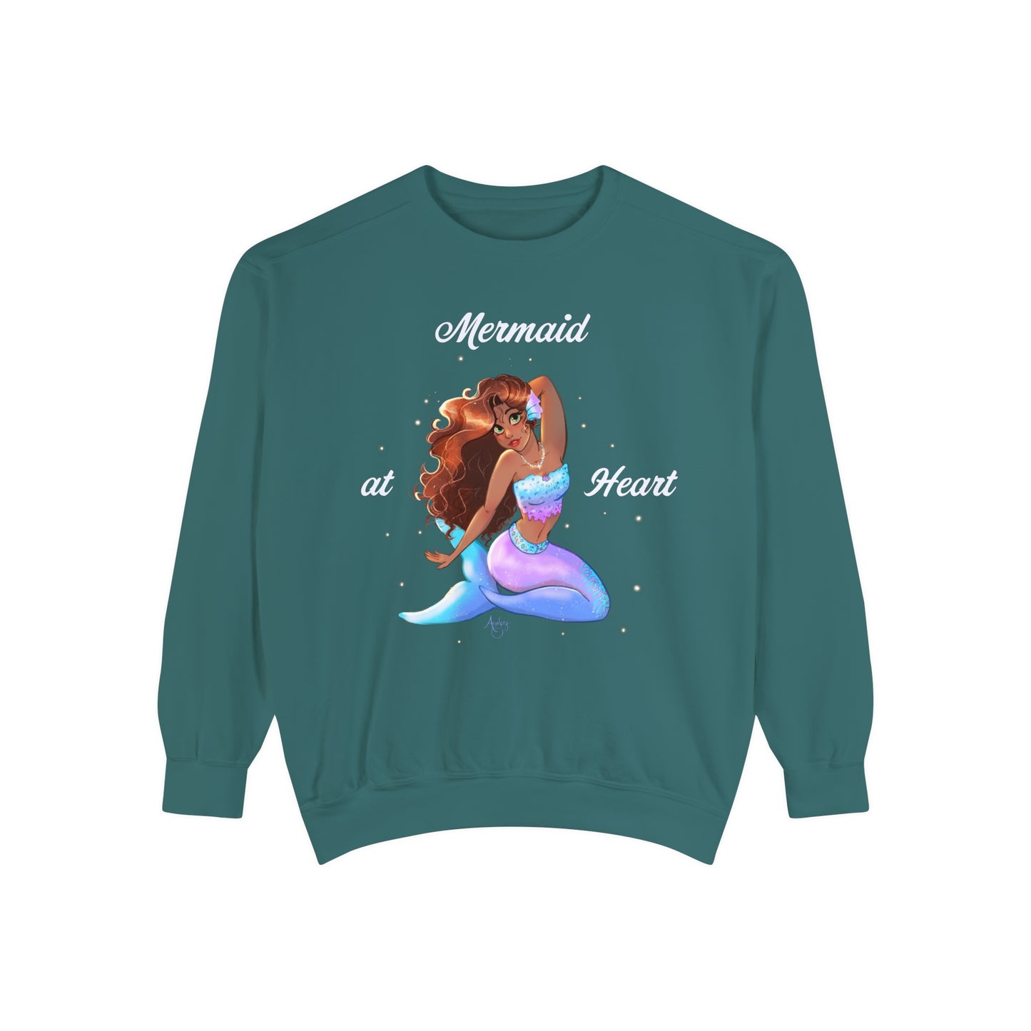 Mermaid at Heart Crewneck Sweatshirt