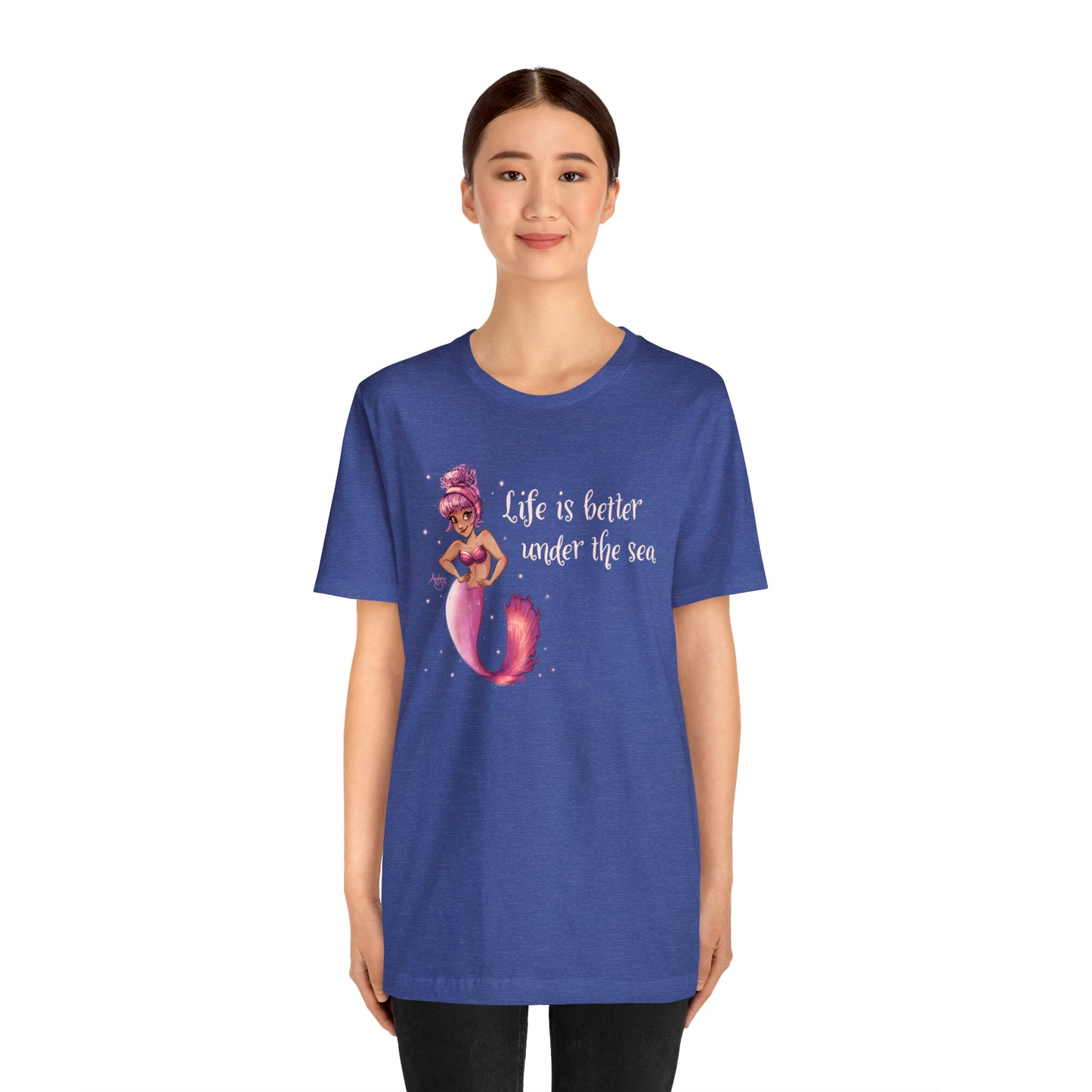 Life Is Better Under The Sea Premium Short Sleeve Tee
