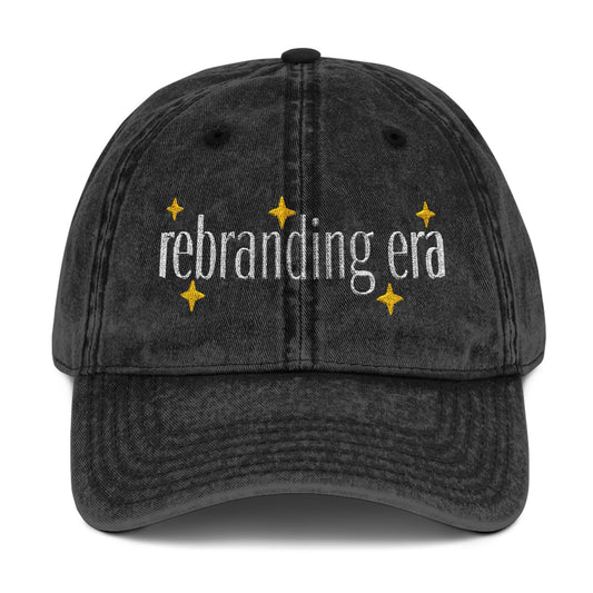 Rebranding Era Vintage Embroidered Hat