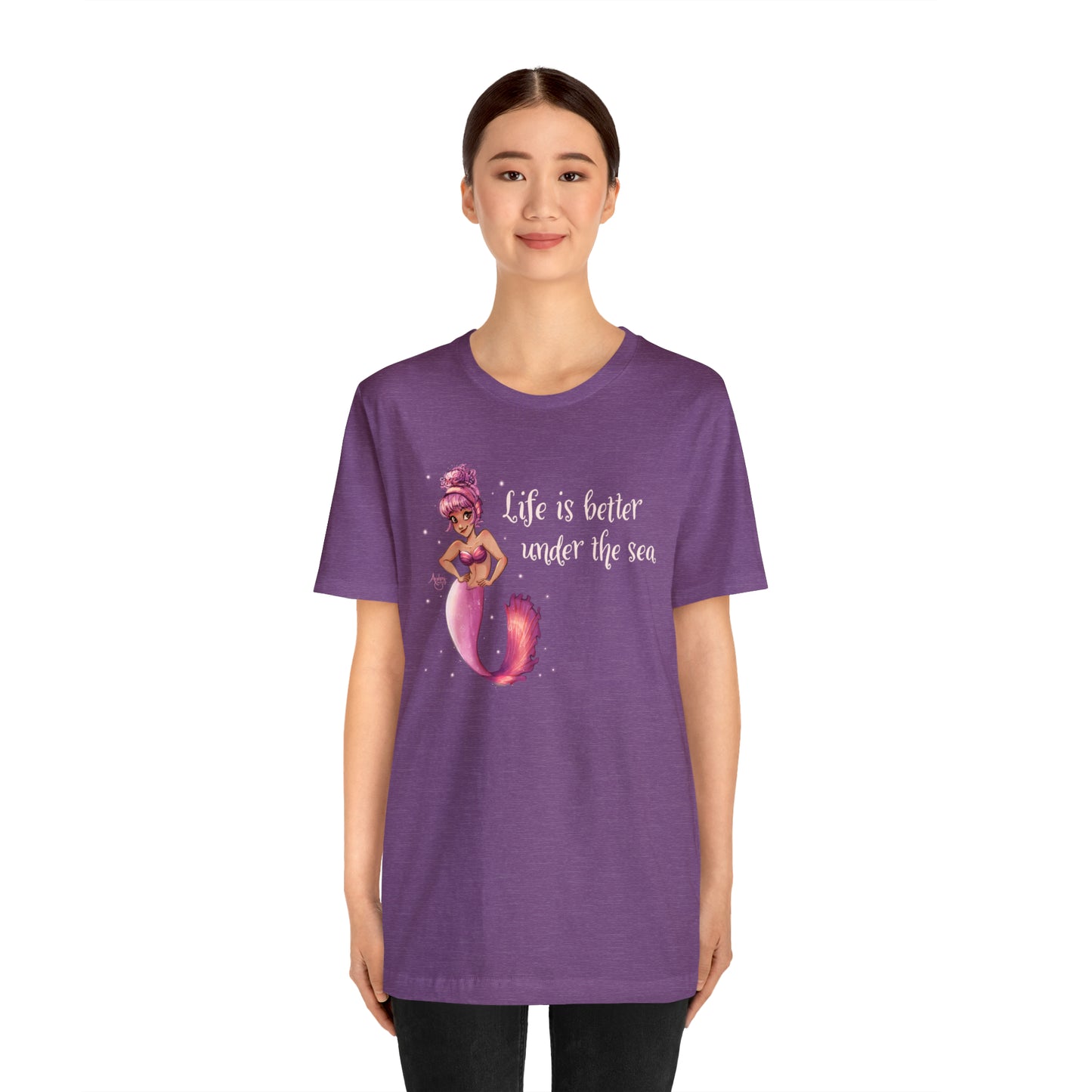 Life Is Better Under The Sea Premium Short Sleeve Tee