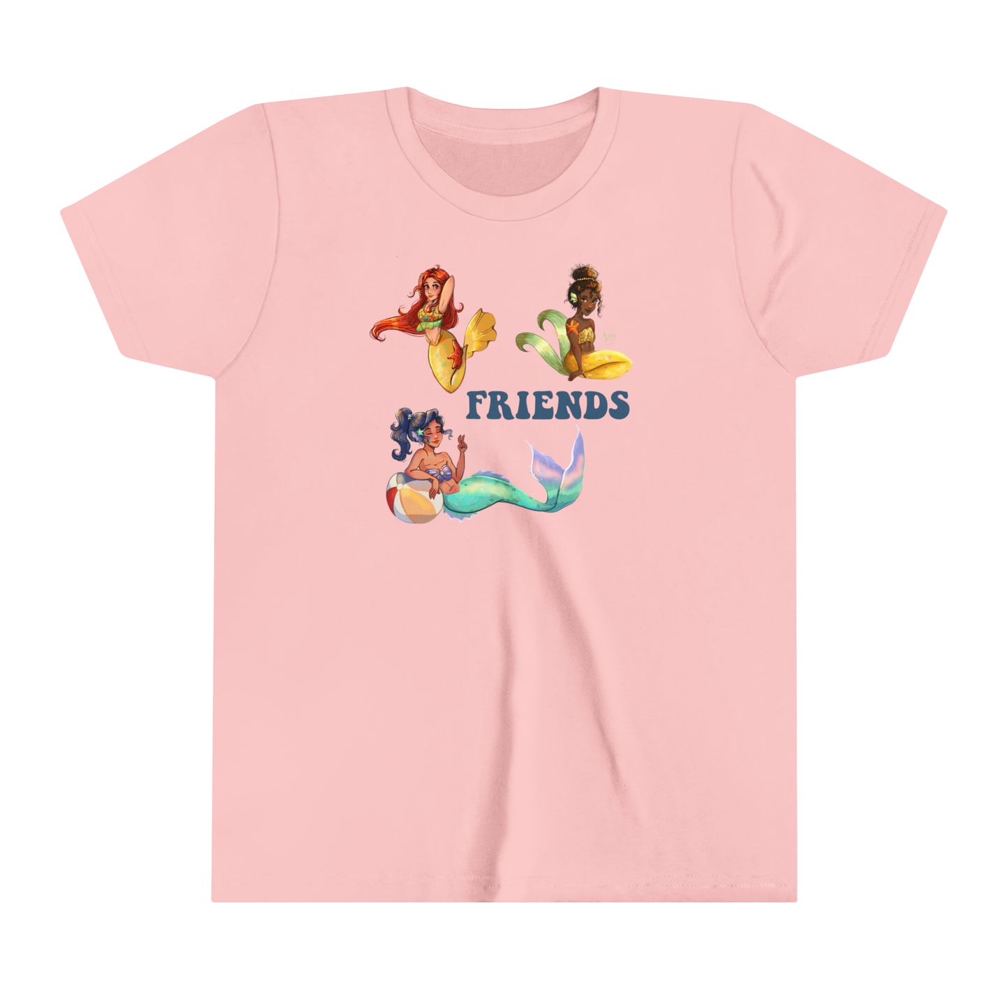 Mermaid Friends Youth Tee Version 3