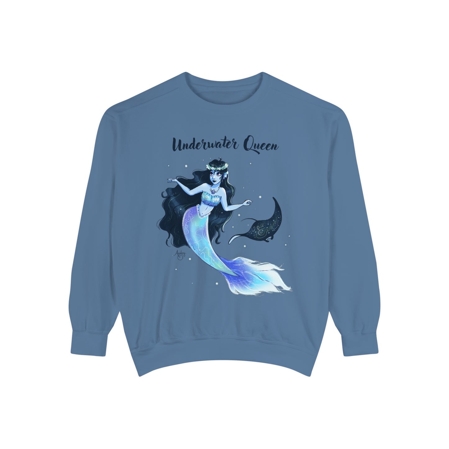 Underwater Queen Crewneck Sweatshirt