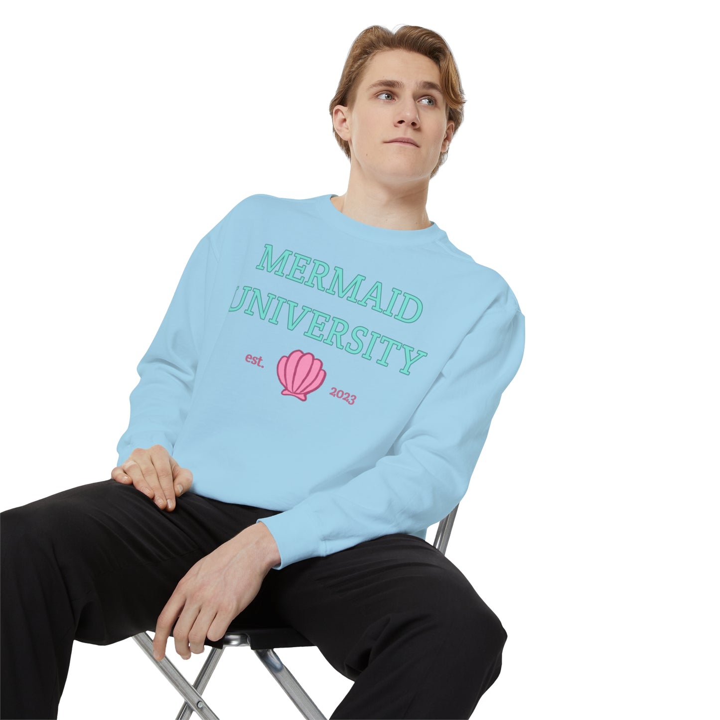 Mermaid University Crewneck Sweatshirt
